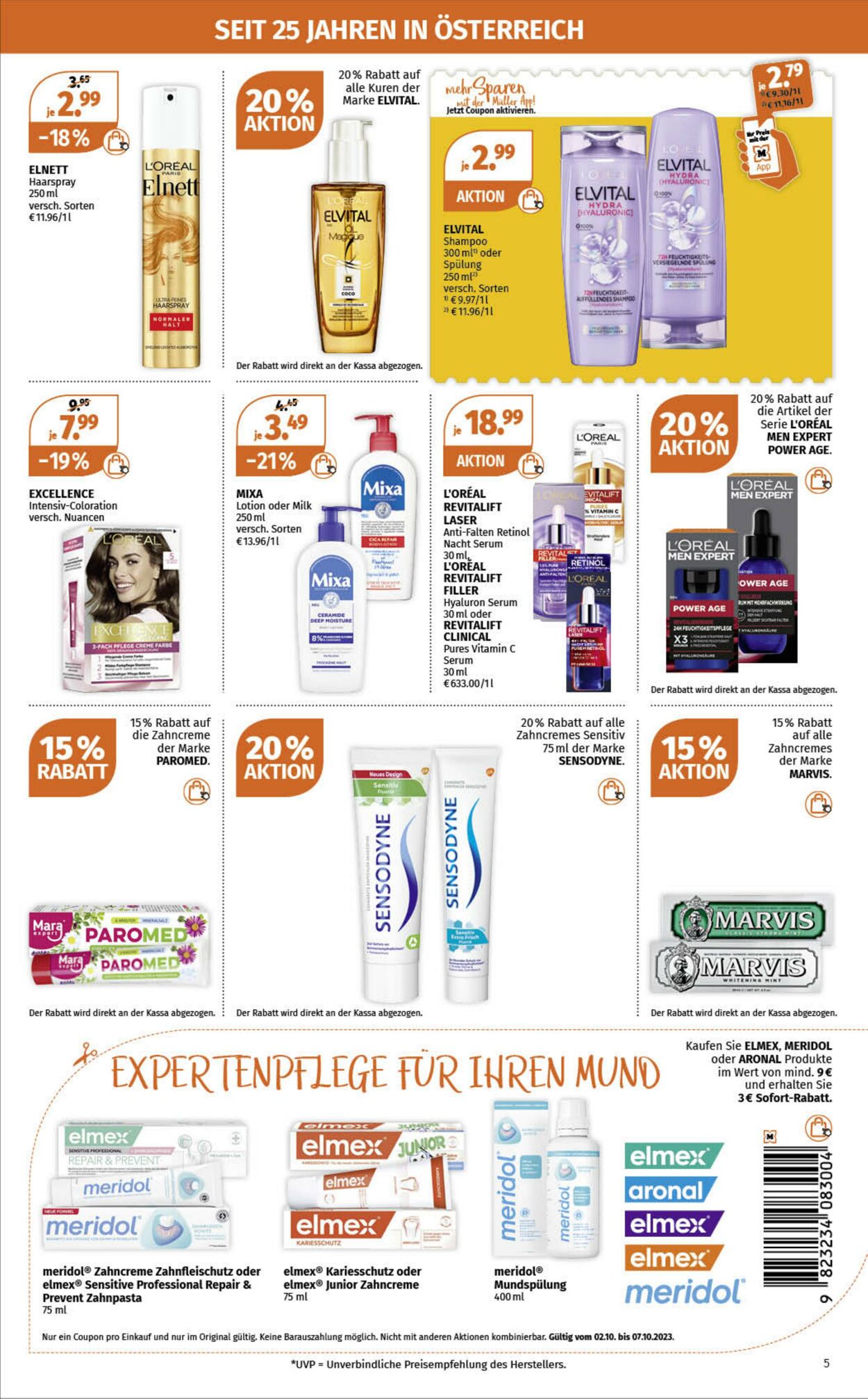 Prospekt Müller 02.10.2023 - 07.10.2023