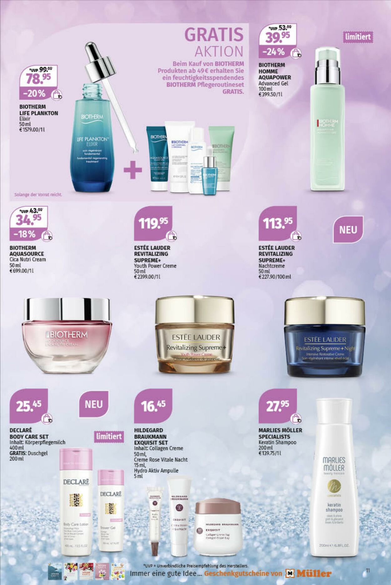 Prospekt Müller 13.11.2023 - 25.11.2023