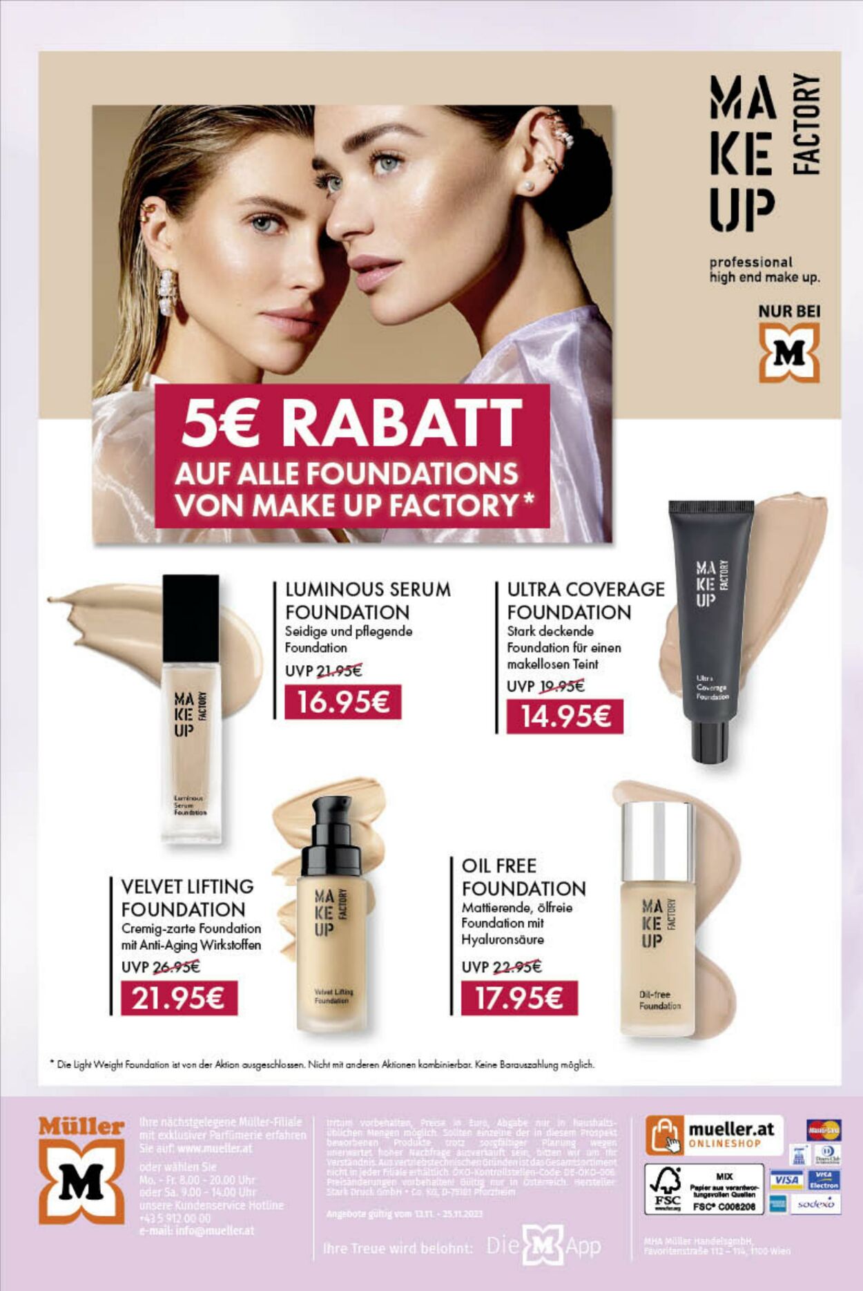 Prospekt Müller 13.11.2023 - 25.11.2023