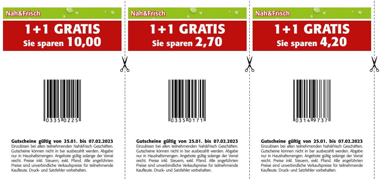 Prospekt Nah Frisch 25.01.2023 - 07.02.2023
