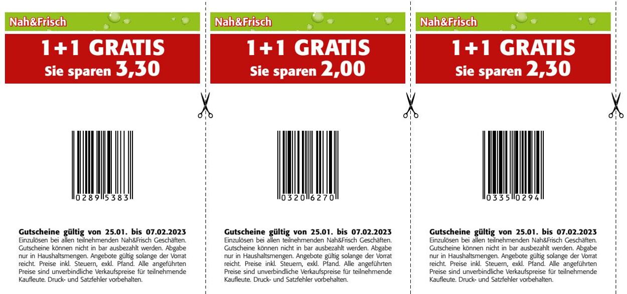 Prospekt Nah Frisch 25.01.2023 - 07.02.2023