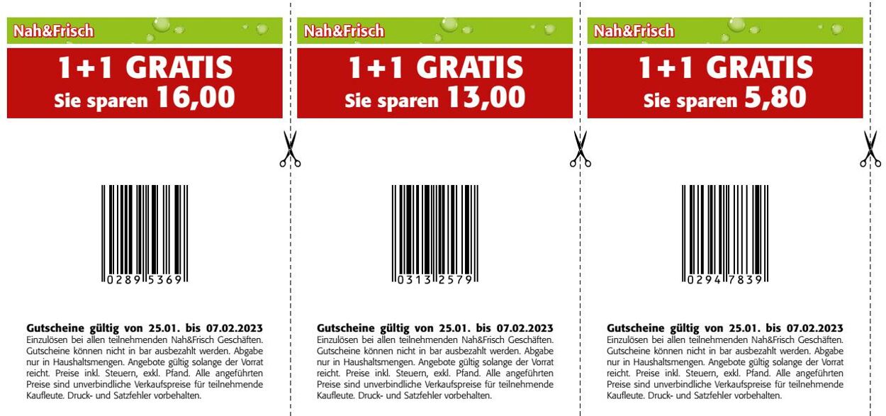 Prospekt Nah Frisch 25.01.2023 - 07.02.2023