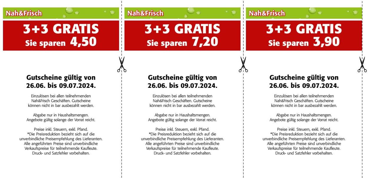 Prospekt Nah Frisch 26.06.2024 - 09.07.2024