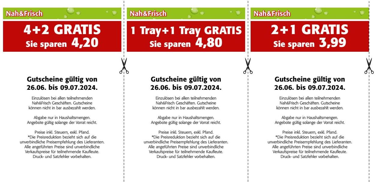 Prospekt Nah Frisch 26.06.2024 - 09.07.2024