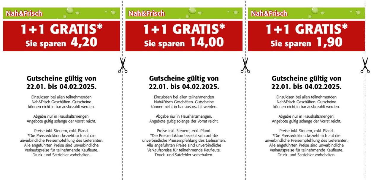 Prospekt Nah Frisch 22.01.2025 - 04.02.2025