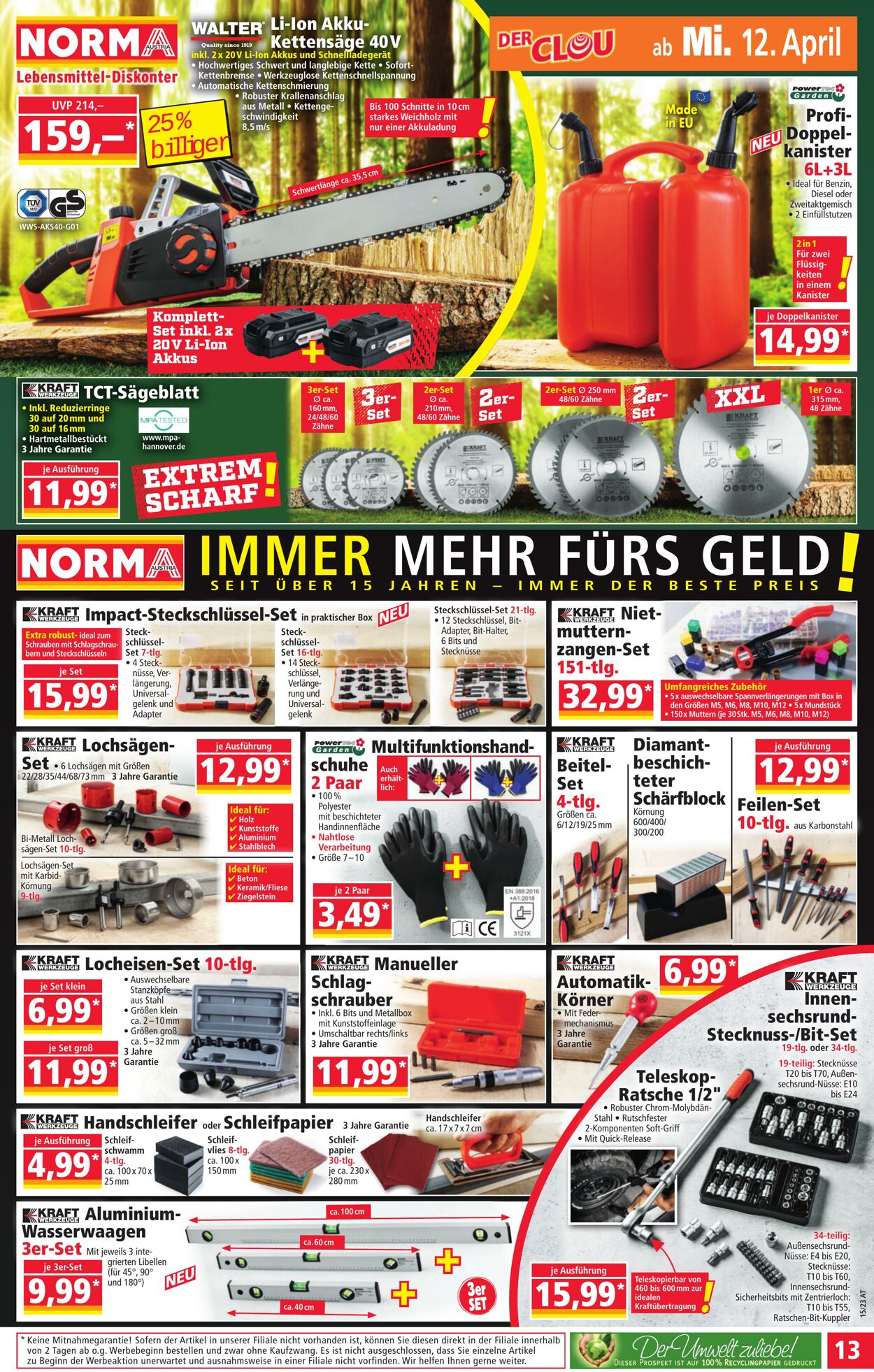 Prospekt Norma 11.04.2023 - 17.04.2023