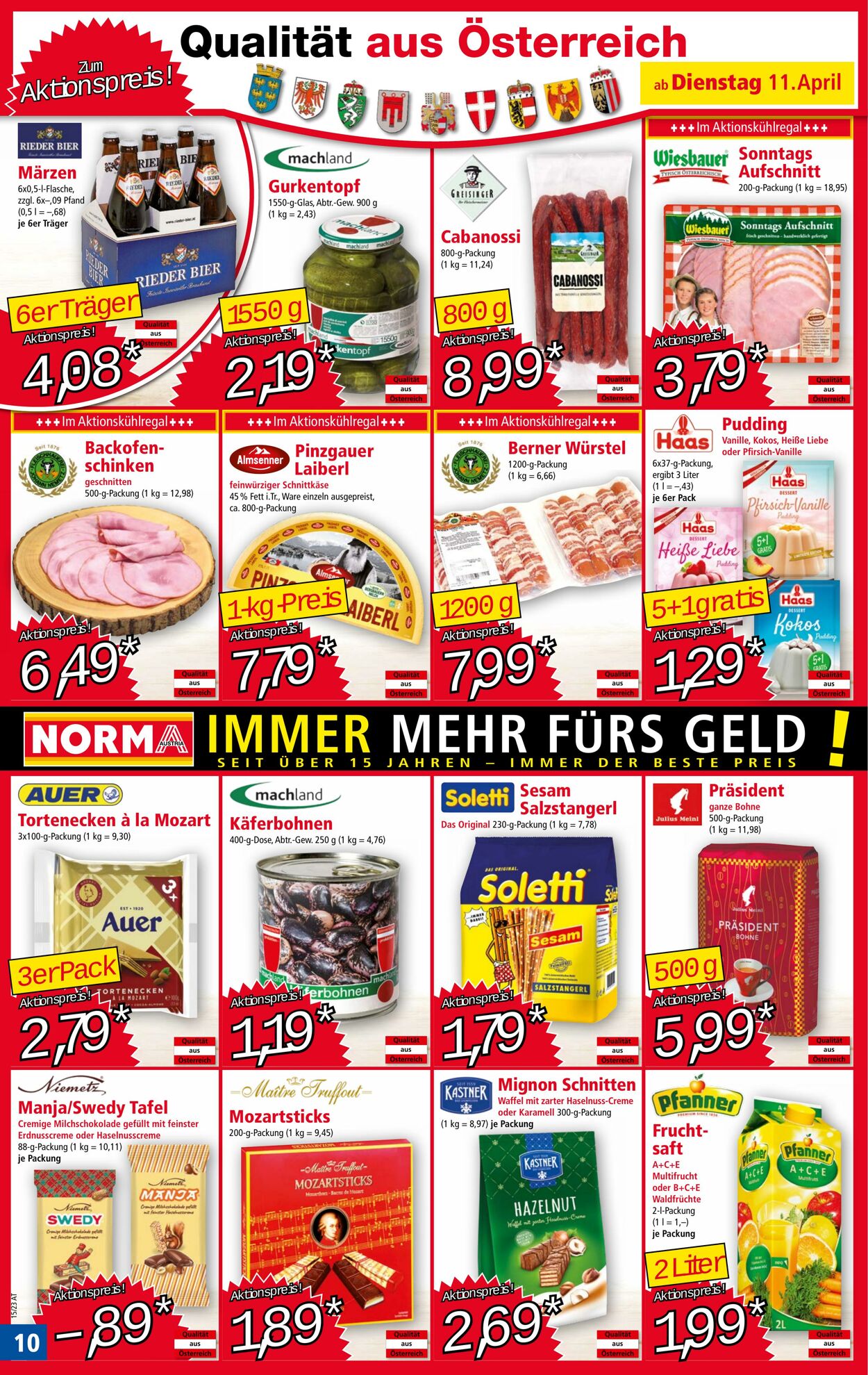 Prospekt Norma 11.04.2023 - 17.04.2023