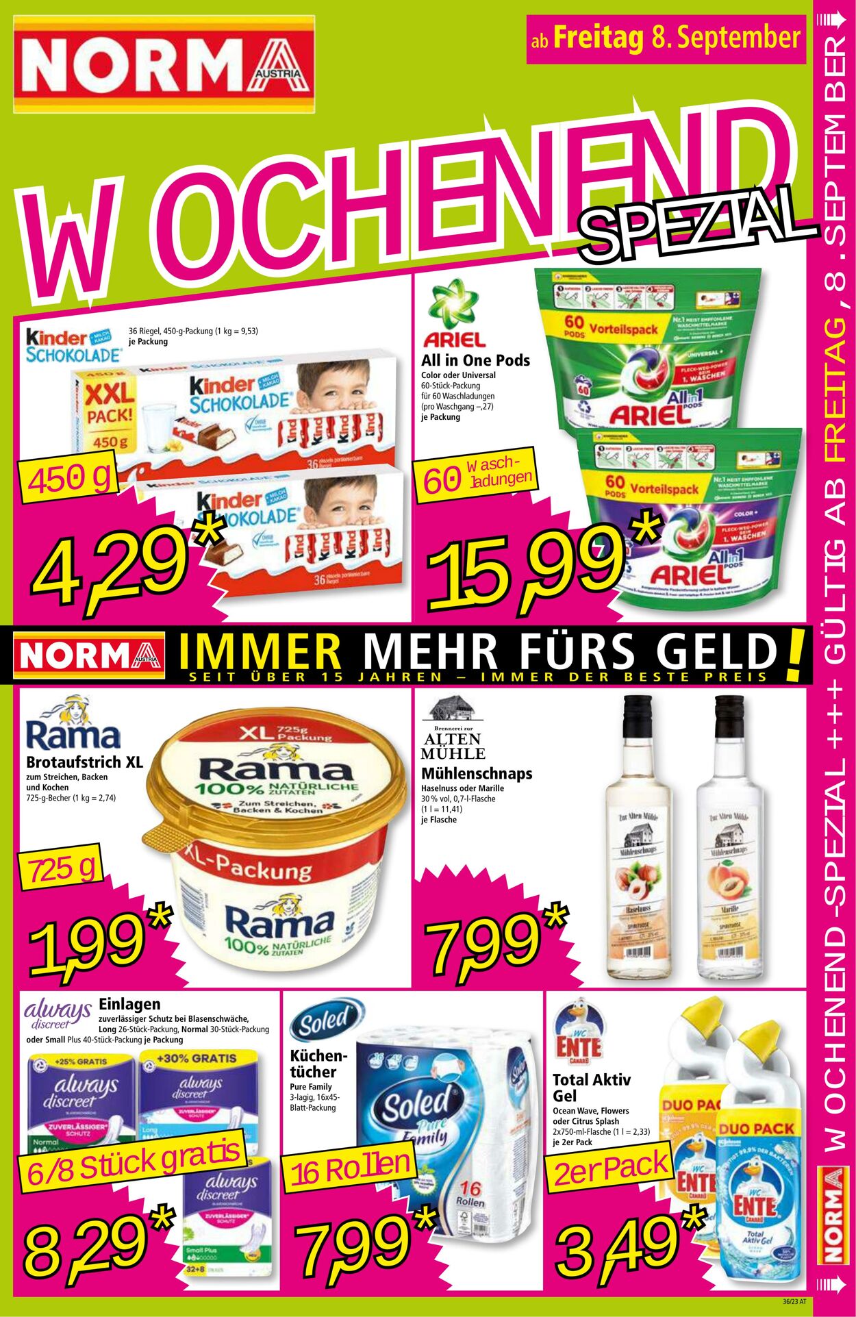 Prospekt Norma 04.09.2023 - 10.09.2023