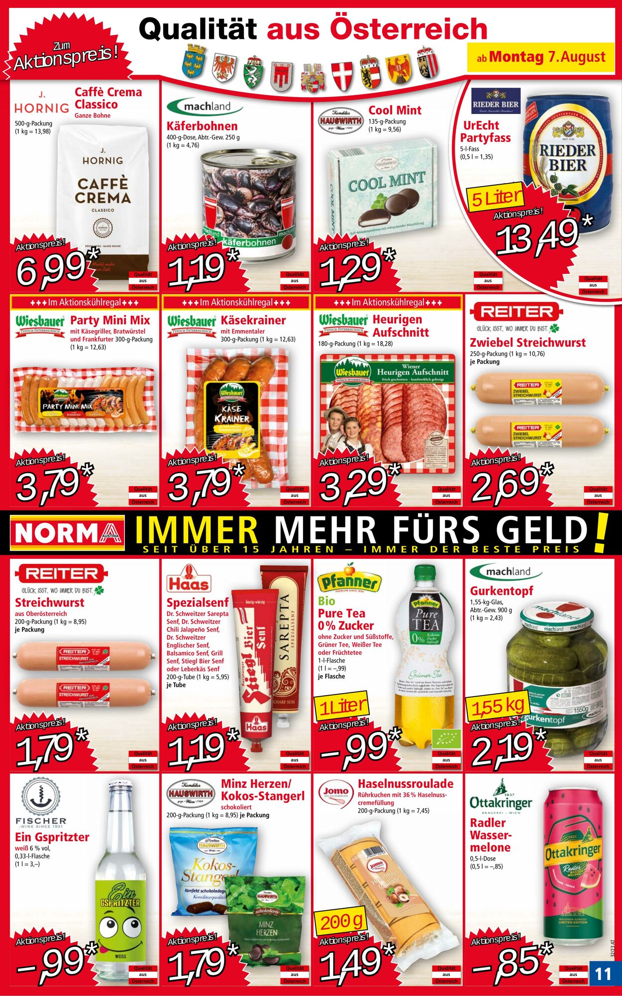 Prospekt Norma 07.08.2023 - 13.08.2023