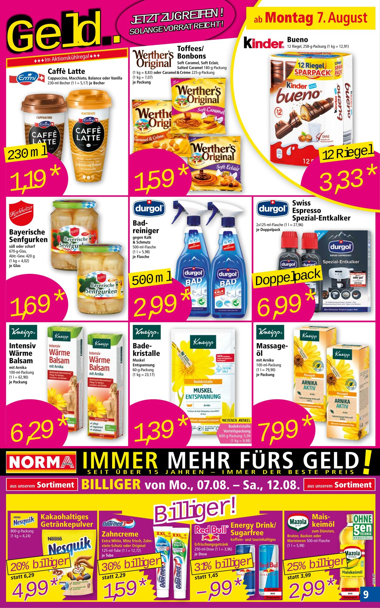 Prospekt Norma 07.08.2023 - 13.08.2023