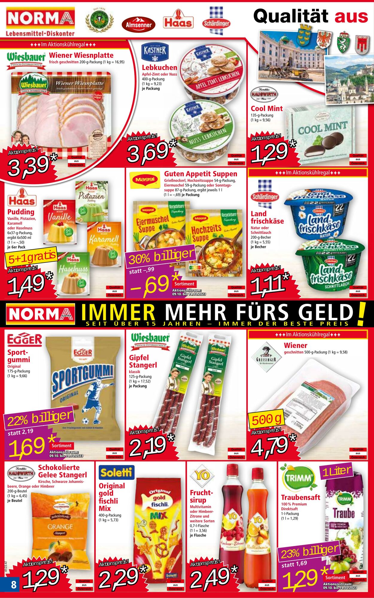 Prospekt Norma 09.10.2023 - 15.10.2023