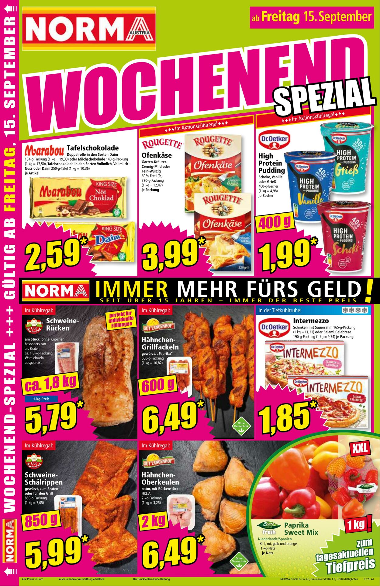 Prospekt Norma 11.09.2023 - 17.09.2023