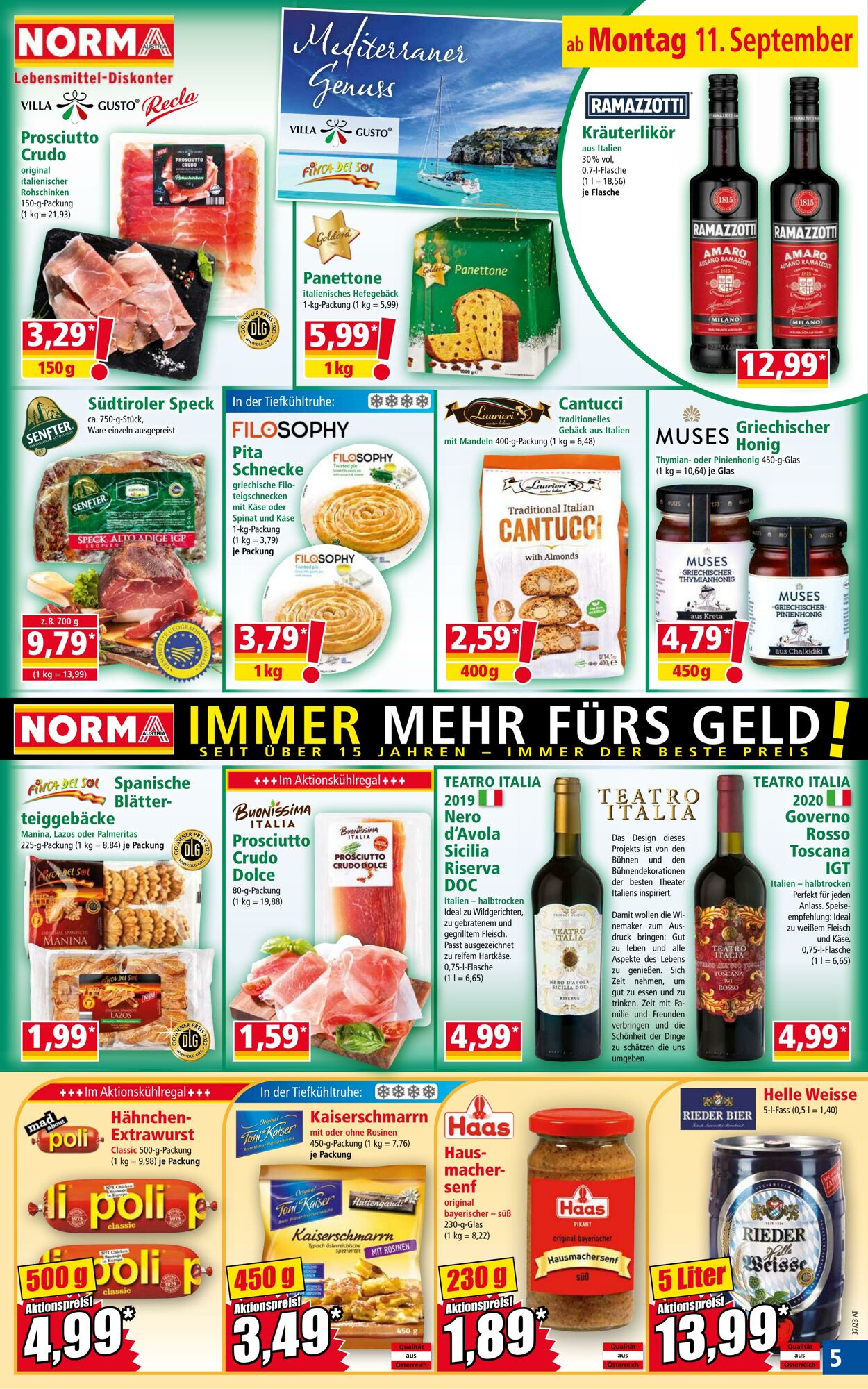 Prospekt Norma 11.09.2023 - 17.09.2023