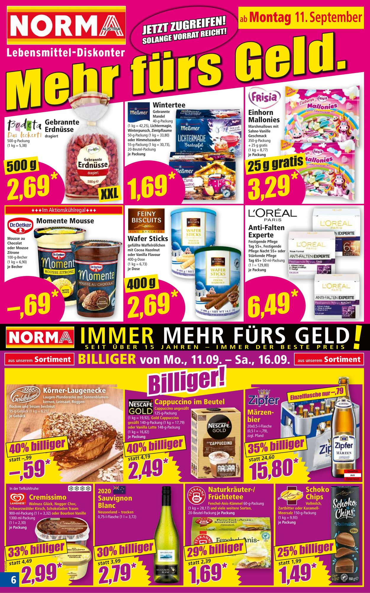 Prospekt Norma 11.09.2023 - 17.09.2023