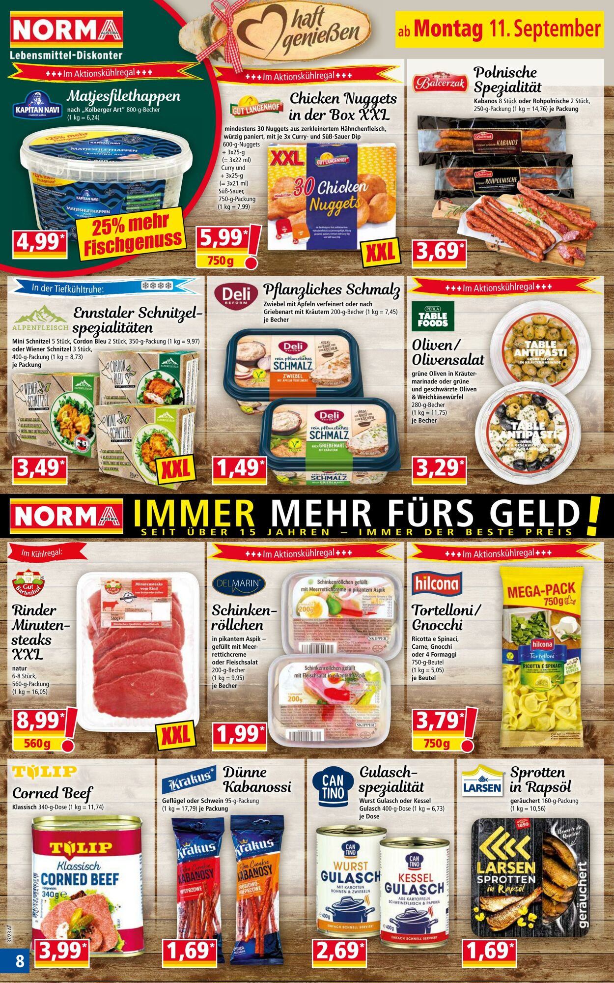 Prospekt Norma 11.09.2023 - 17.09.2023