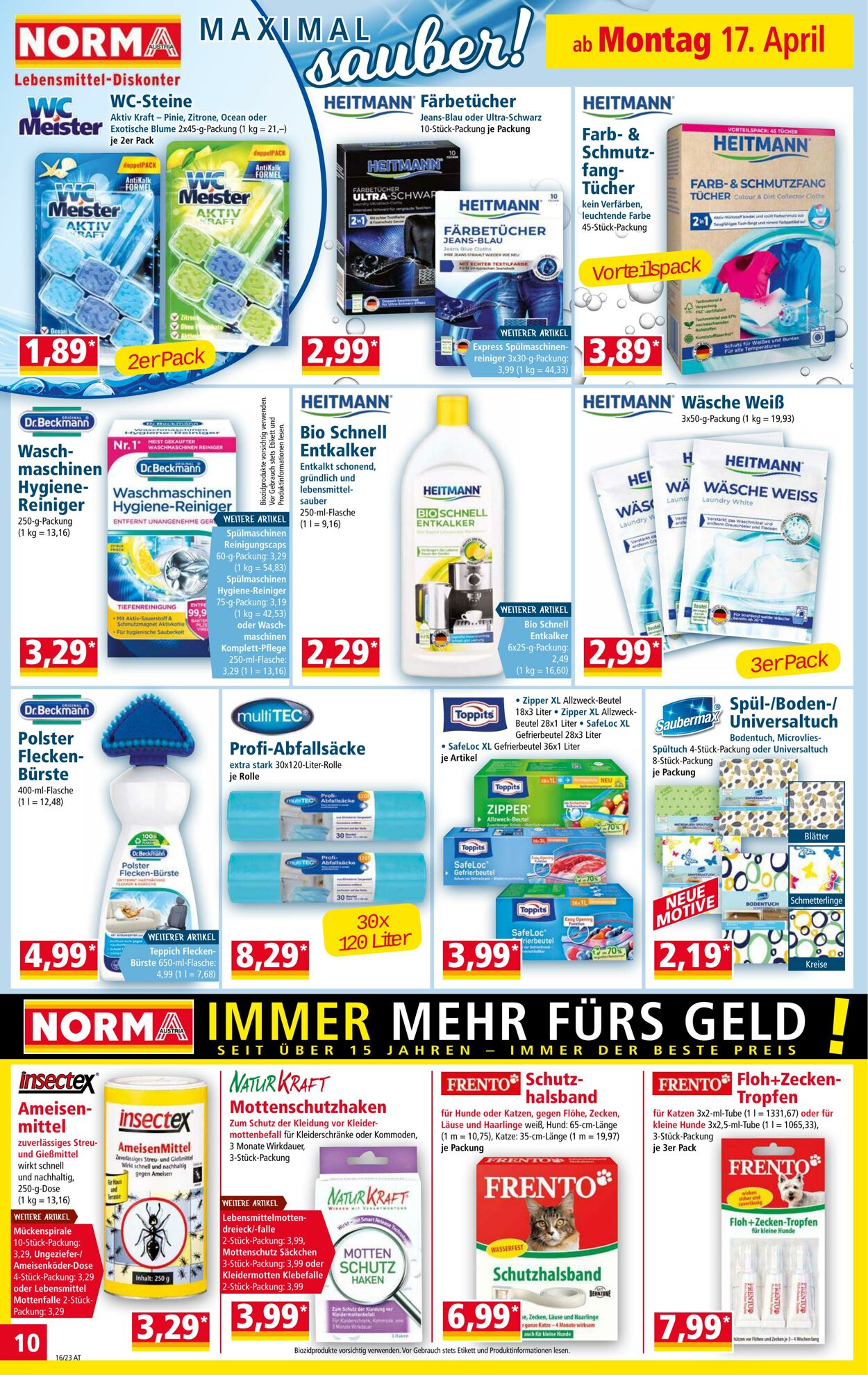 Prospekt Norma 17.04.2023 - 23.04.2023