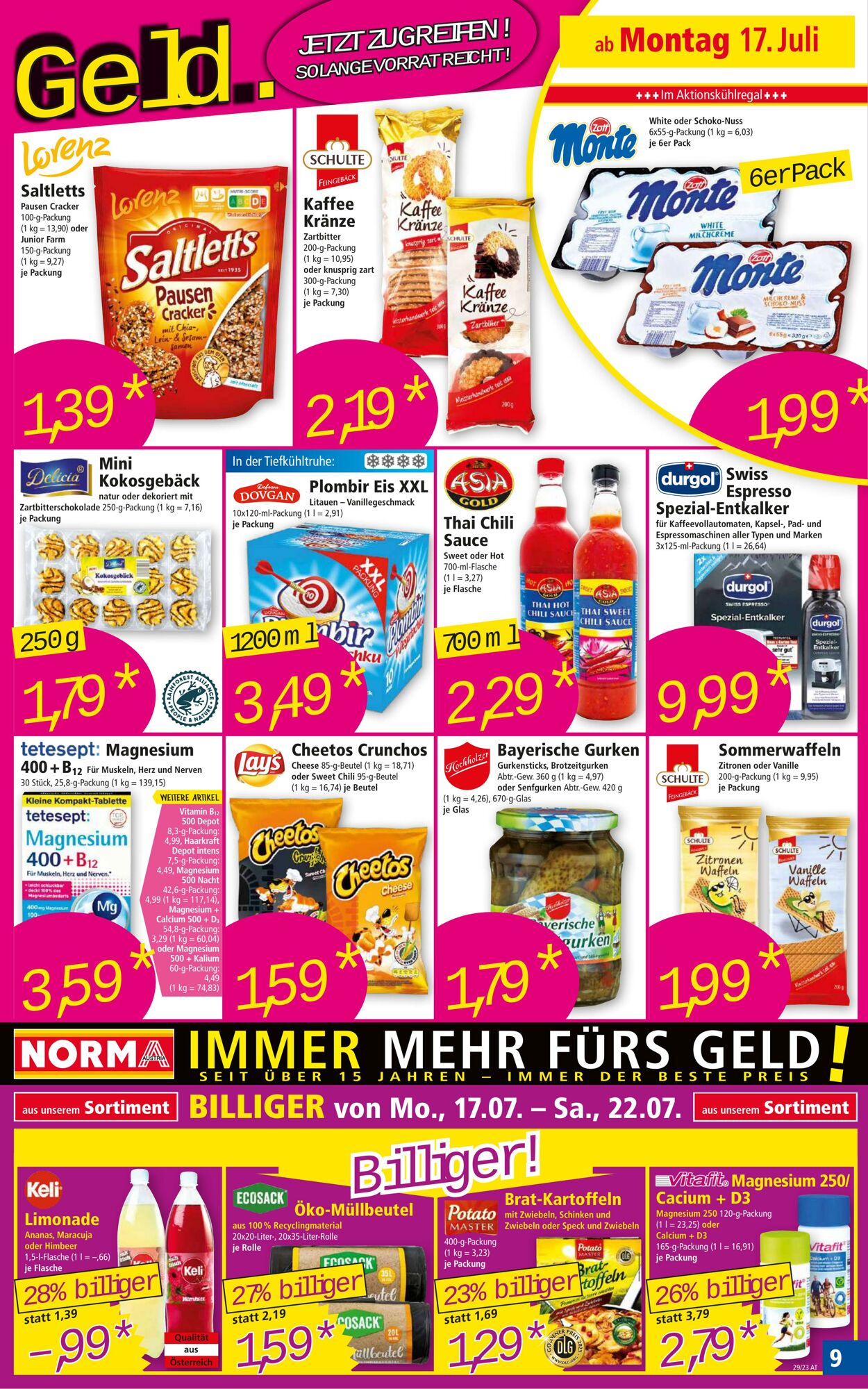 Prospekt Norma 17.07.2023 - 23.07.2023