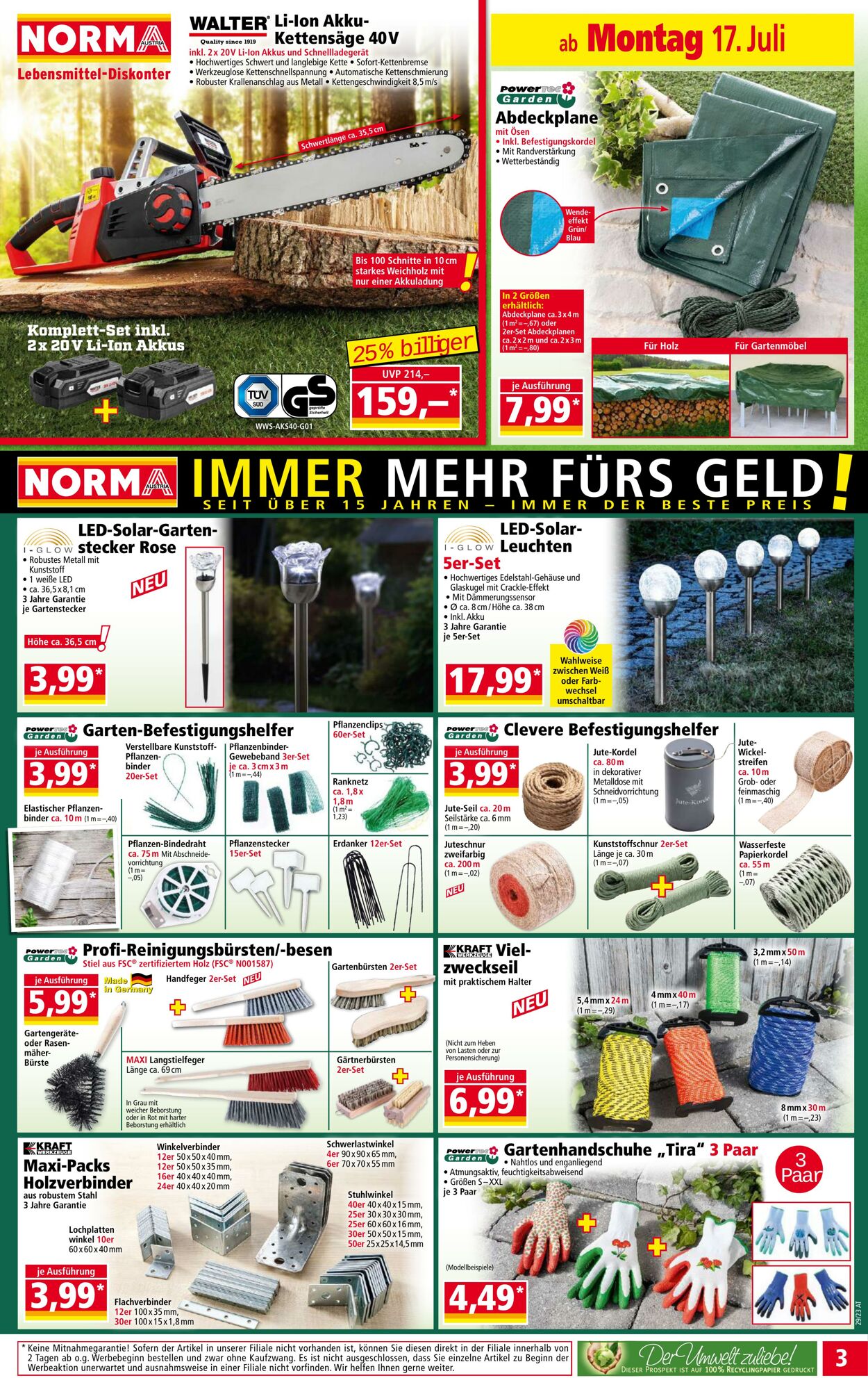 Prospekt Norma 17.07.2023 - 23.07.2023