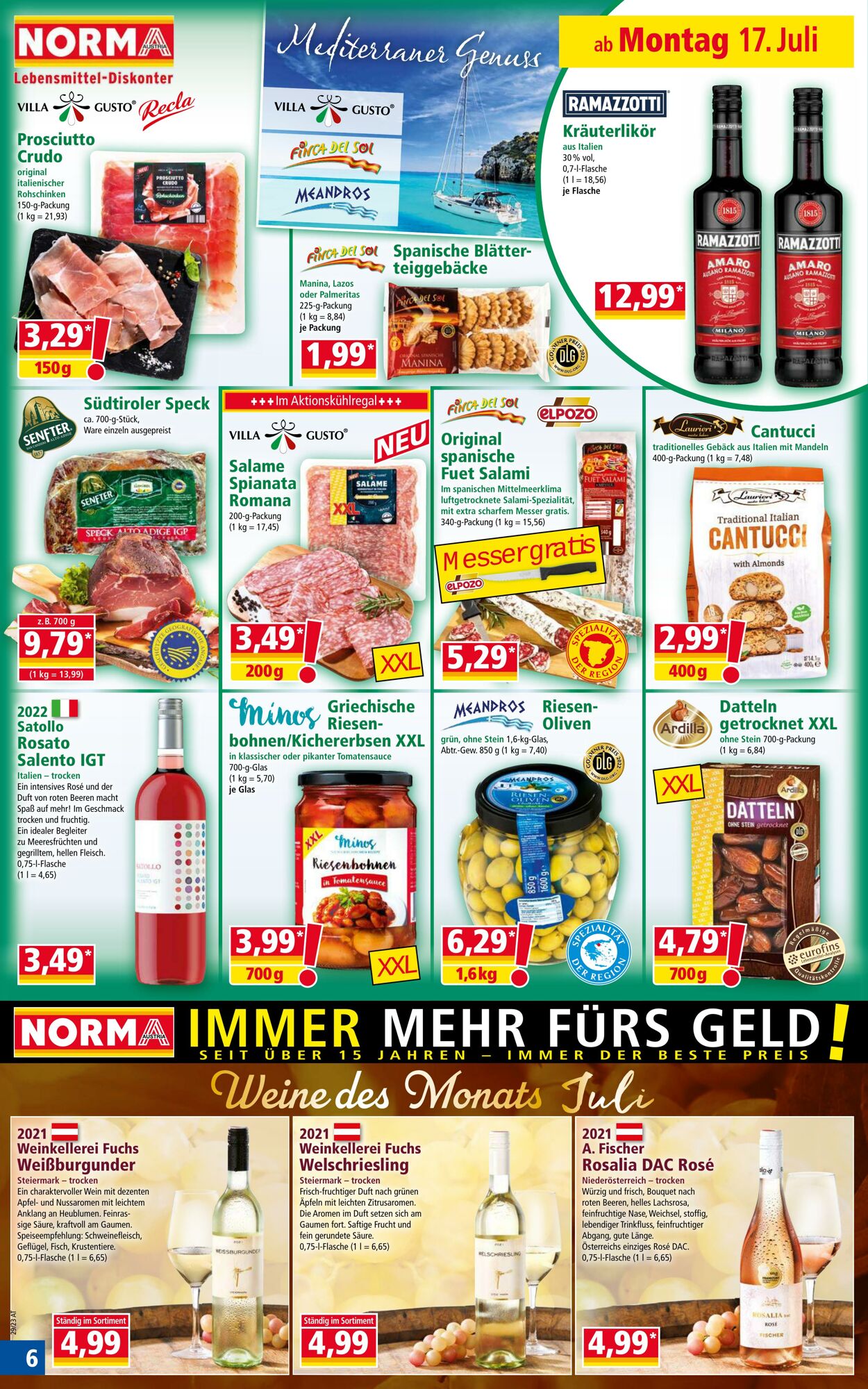 Prospekt Norma 17.07.2023 - 23.07.2023