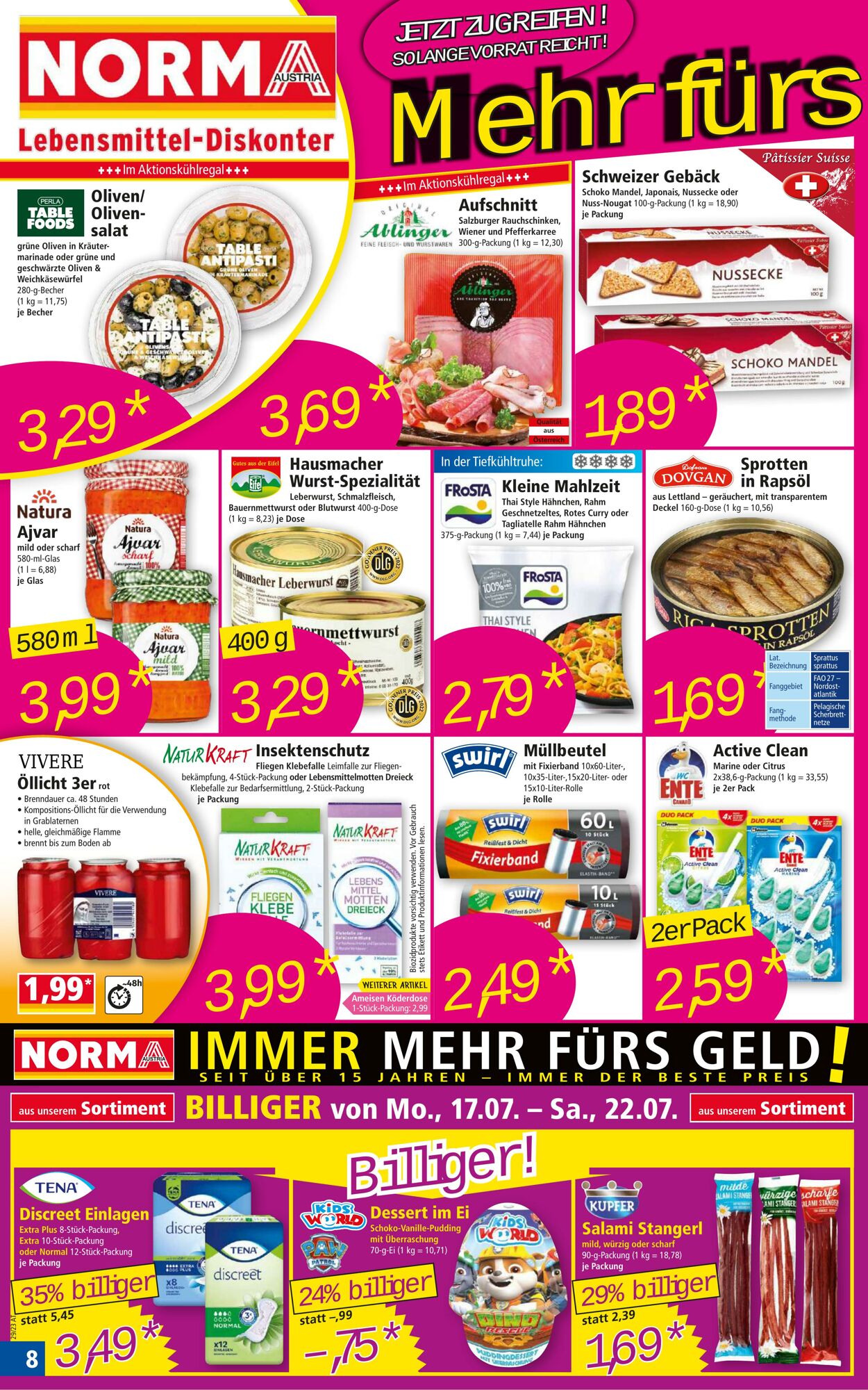 Prospekt Norma 17.07.2023 - 23.07.2023