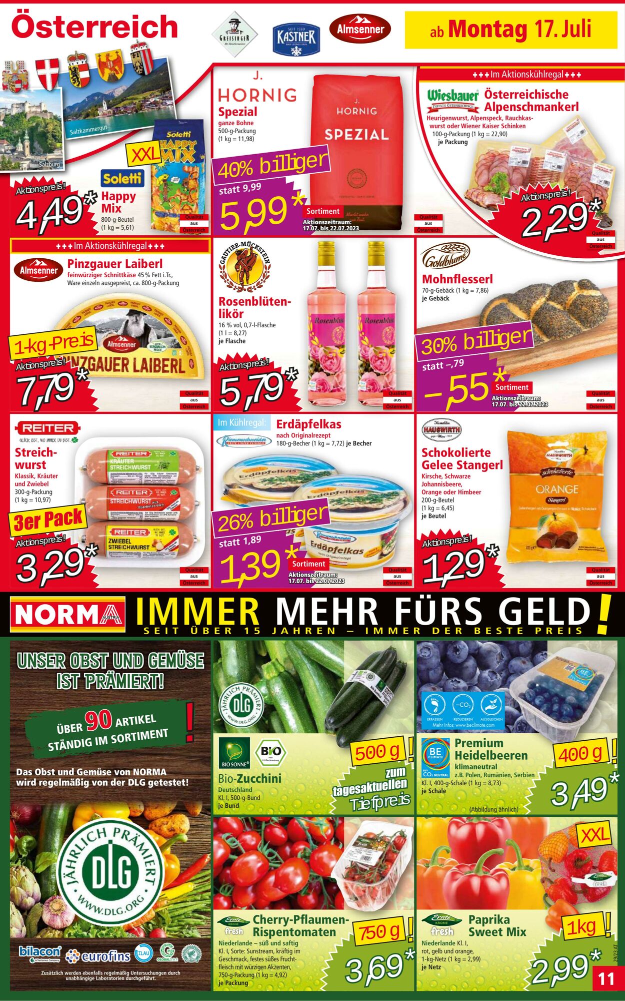 Prospekt Norma 17.07.2023 - 23.07.2023
