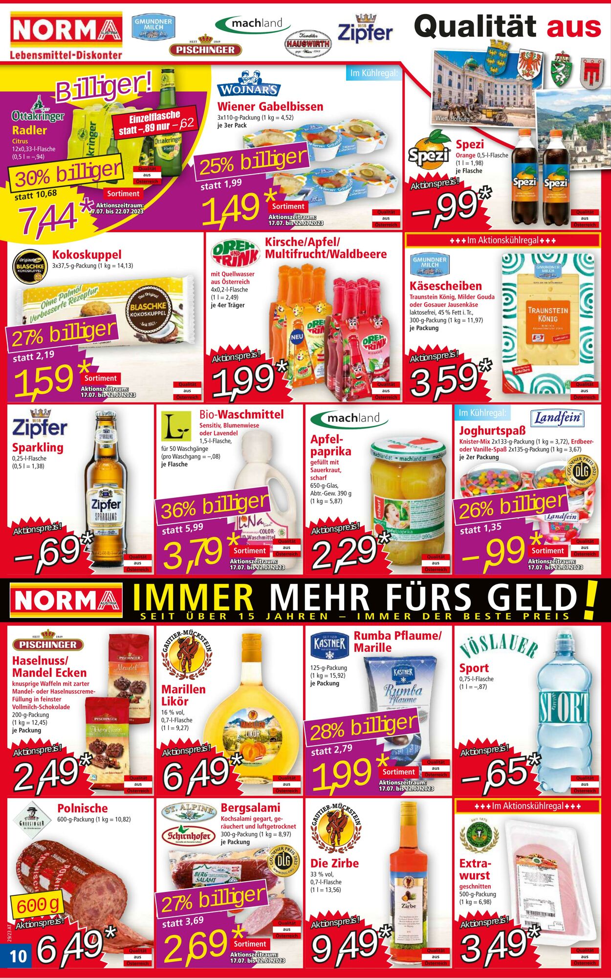 Prospekt Norma 17.07.2023 - 23.07.2023