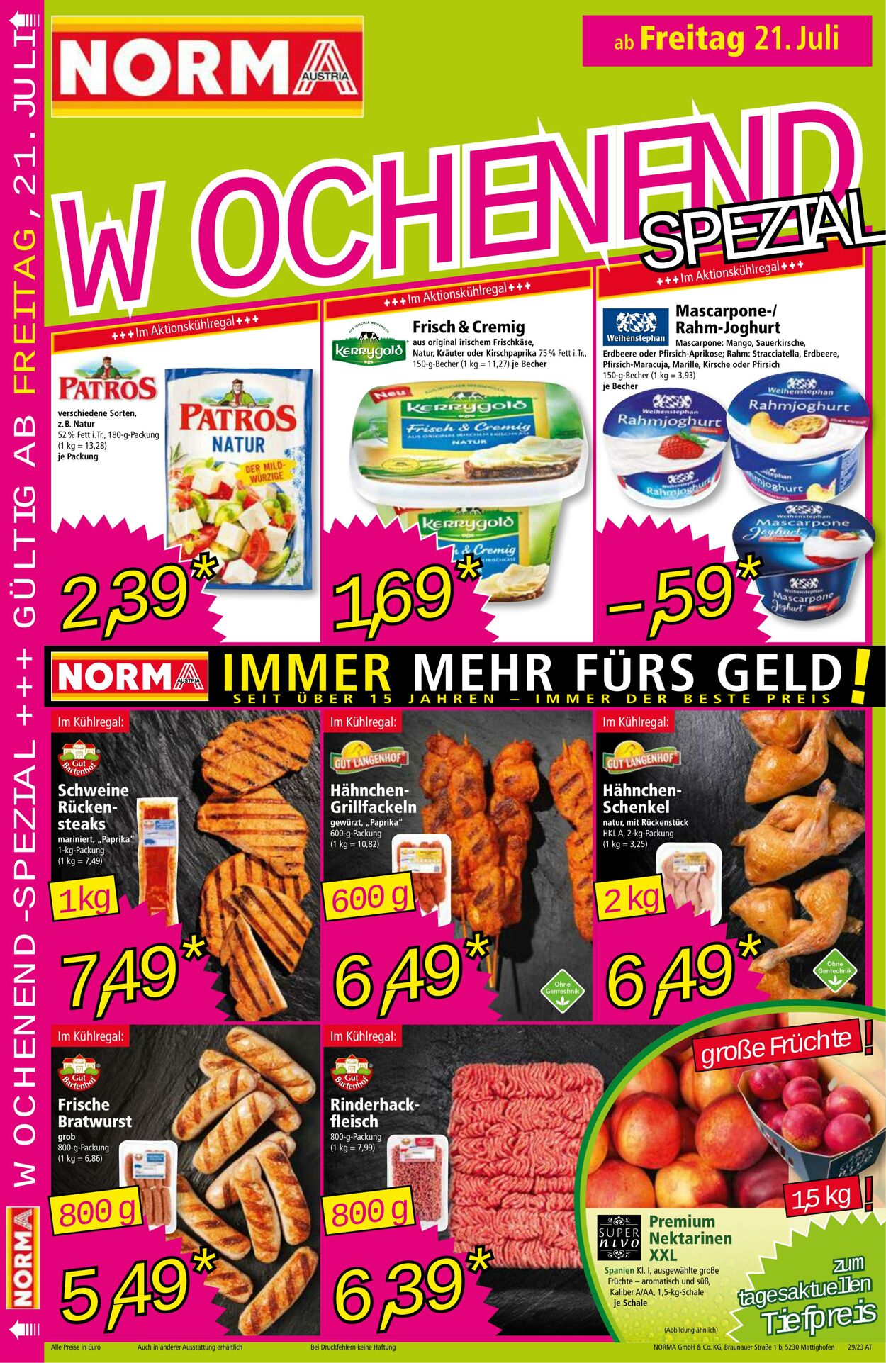 Prospekt Norma 17.07.2023 - 23.07.2023