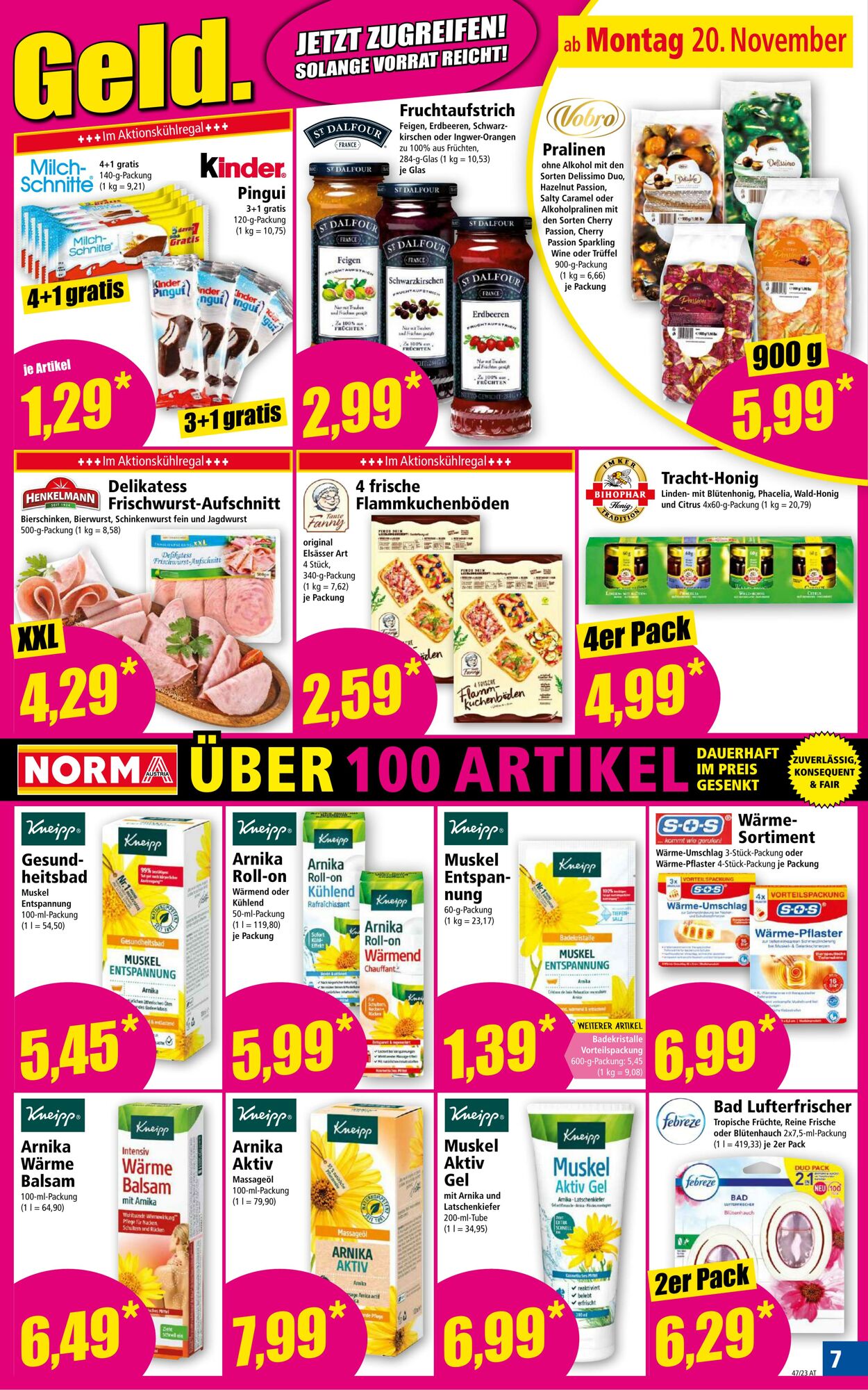 Prospekt Norma 20.11.2023 - 26.11.2023