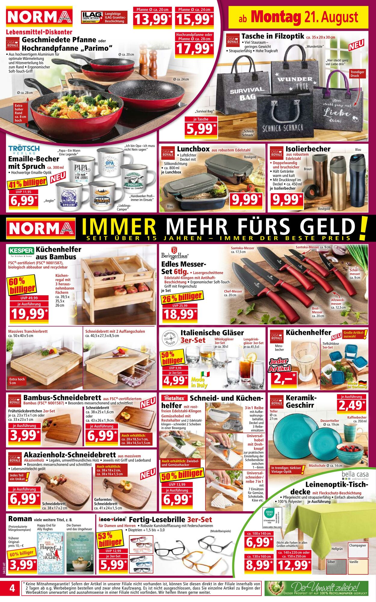 Prospekt Norma 21.08.2023 - 27.08.2023