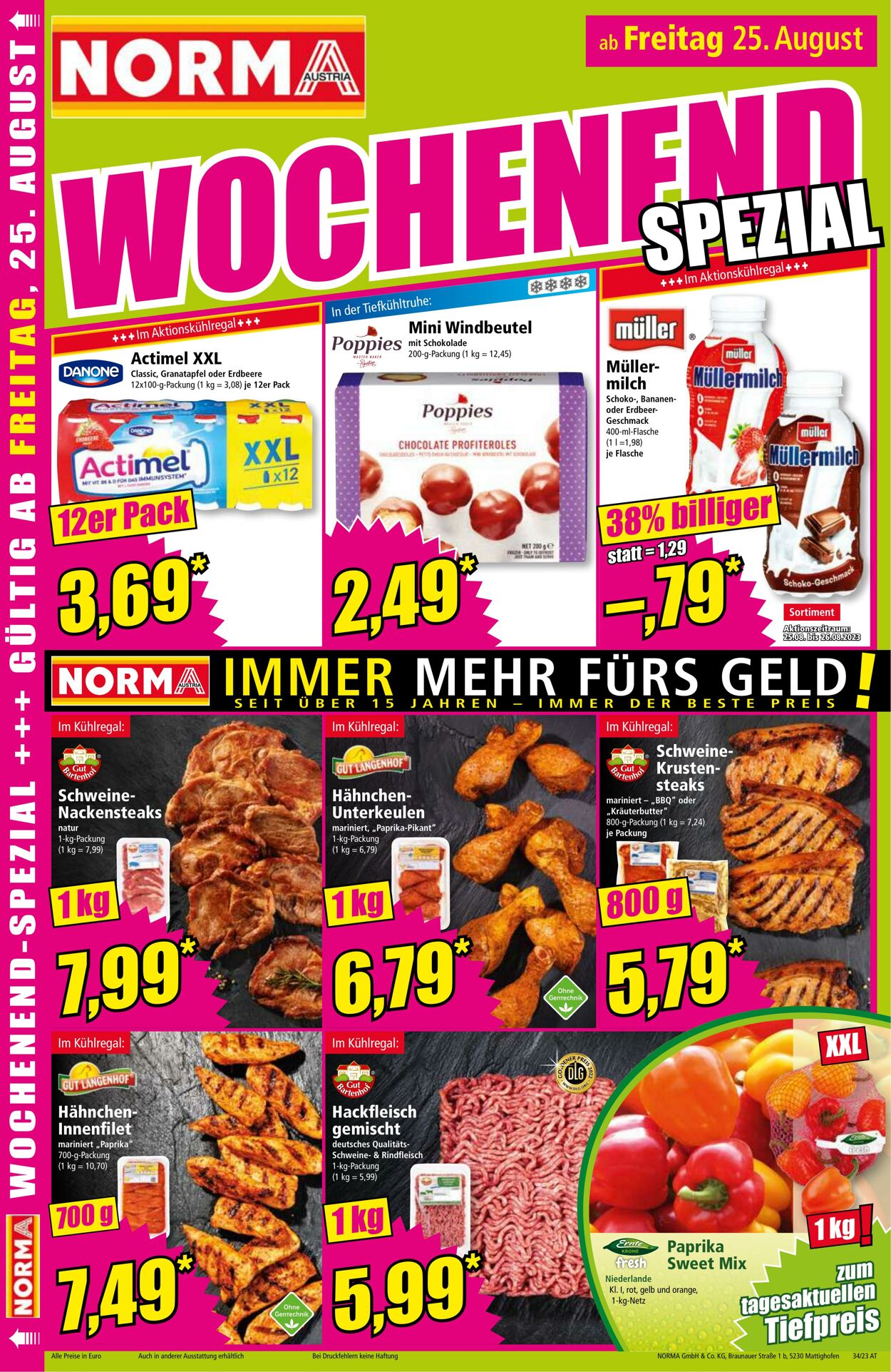 Prospekt Norma 21.08.2023 - 27.08.2023