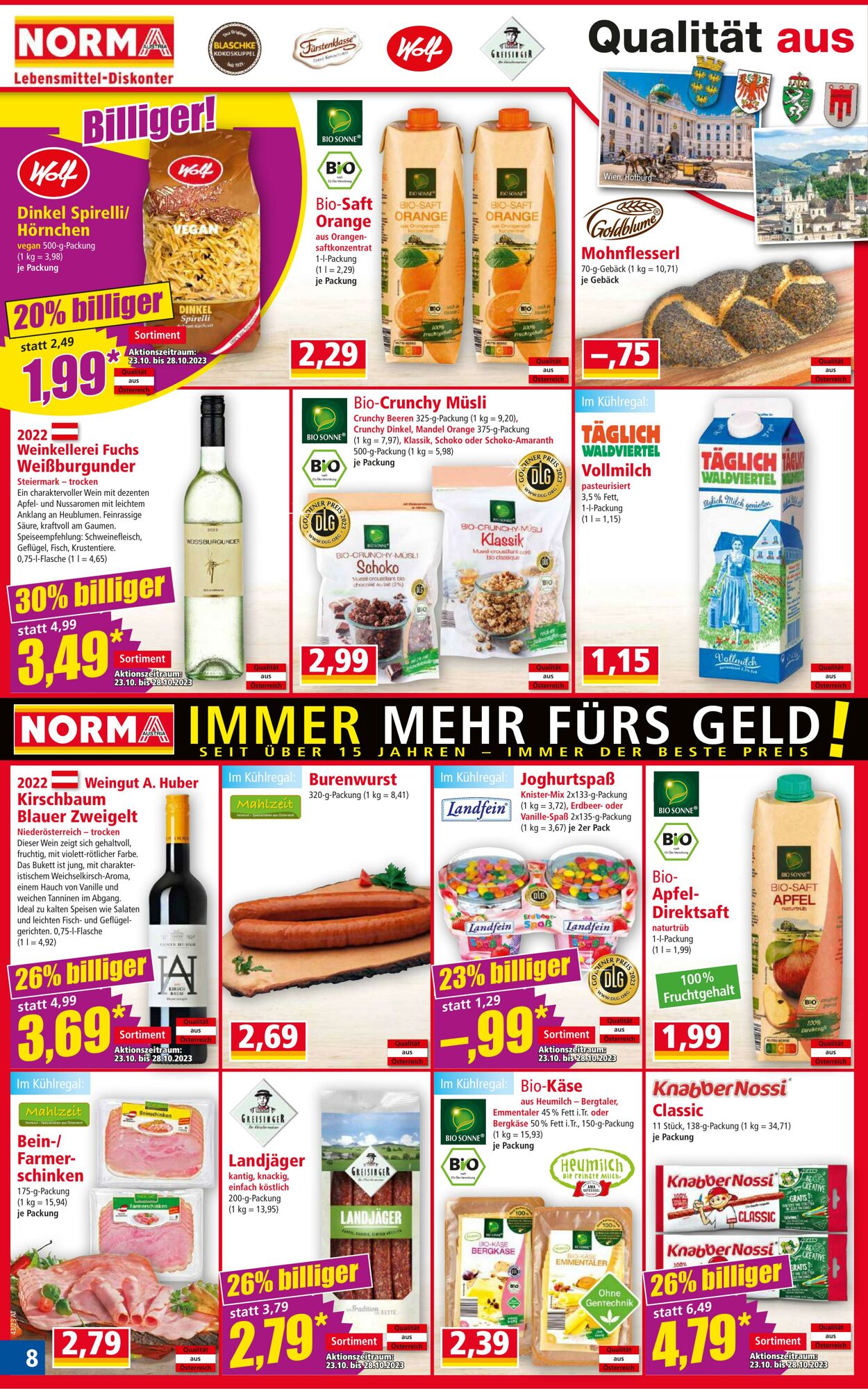 Prospekt Norma 23.10.2023 - 29.10.2023