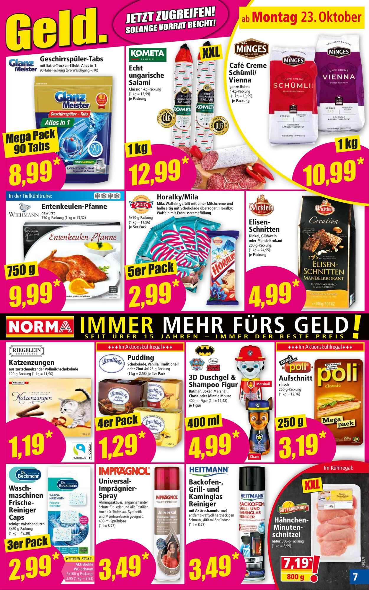 Prospekt Norma 23.10.2023 - 29.10.2023