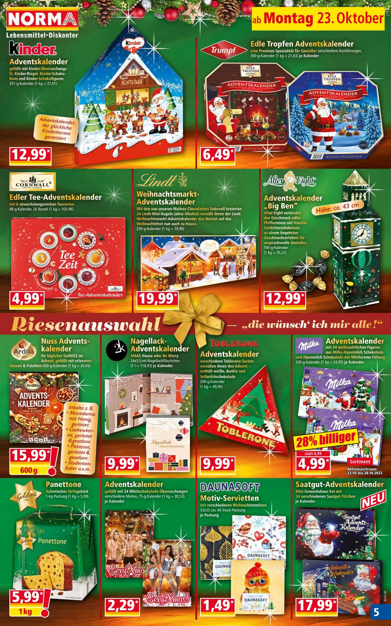 Prospekt Norma 23.10.2023 - 29.10.2023
