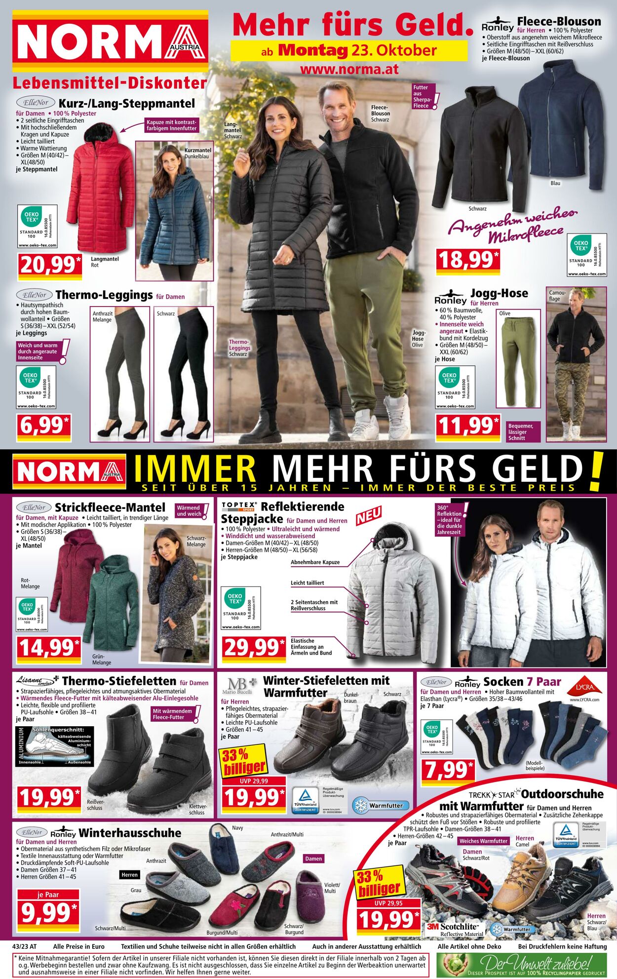Prospekt Norma 23.10.2023 - 29.10.2023