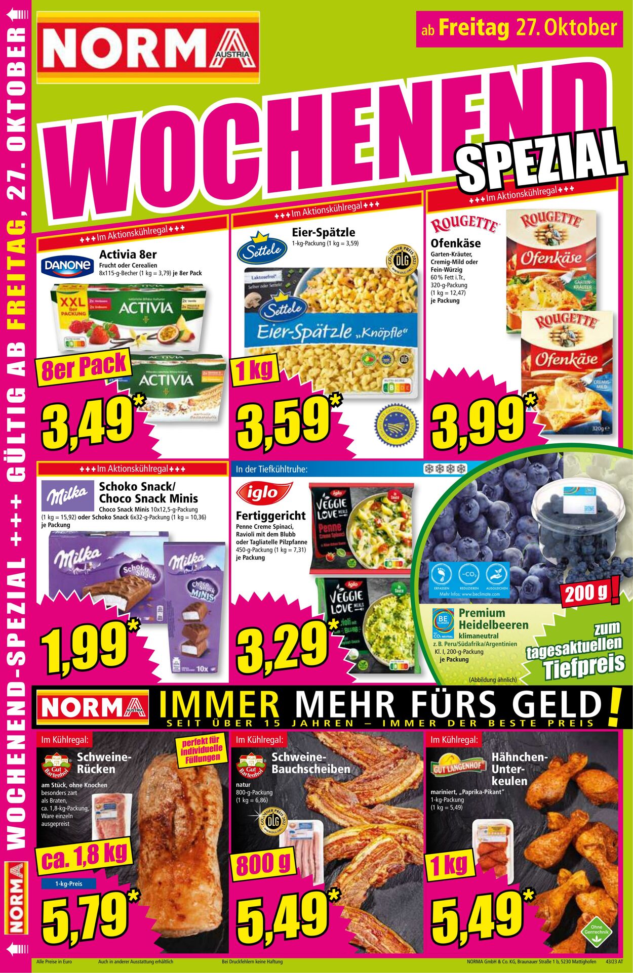 Prospekt Norma 23.10.2023 - 29.10.2023