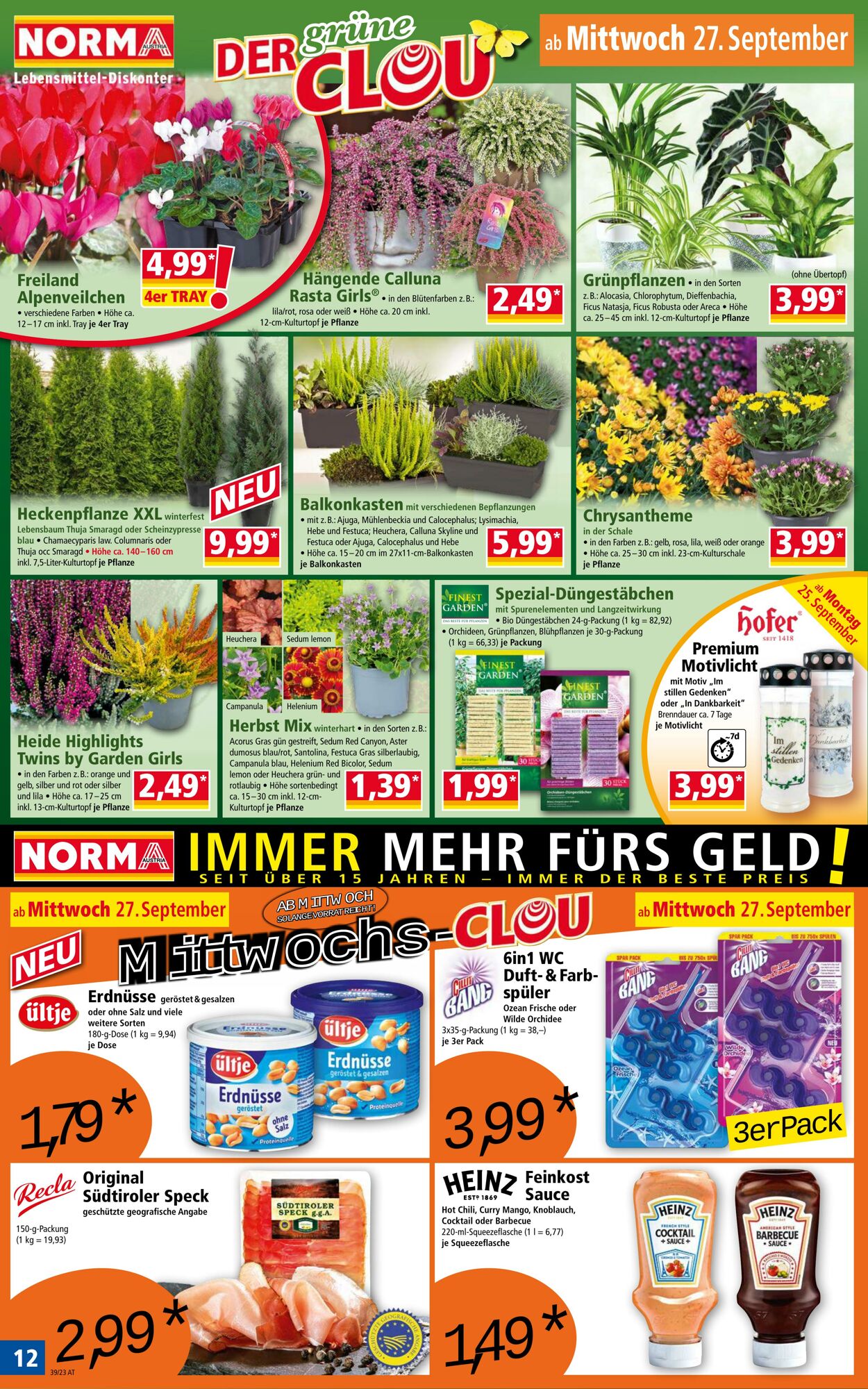 Prospekt Norma 25.09.2023 - 01.10.2023