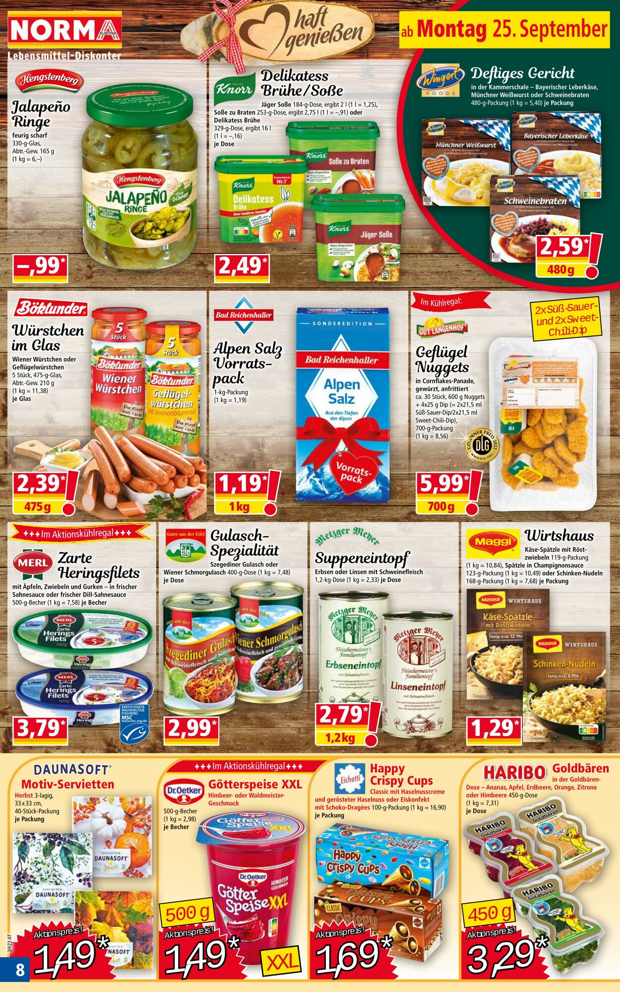 Prospekt Norma 25.09.2023 - 01.10.2023