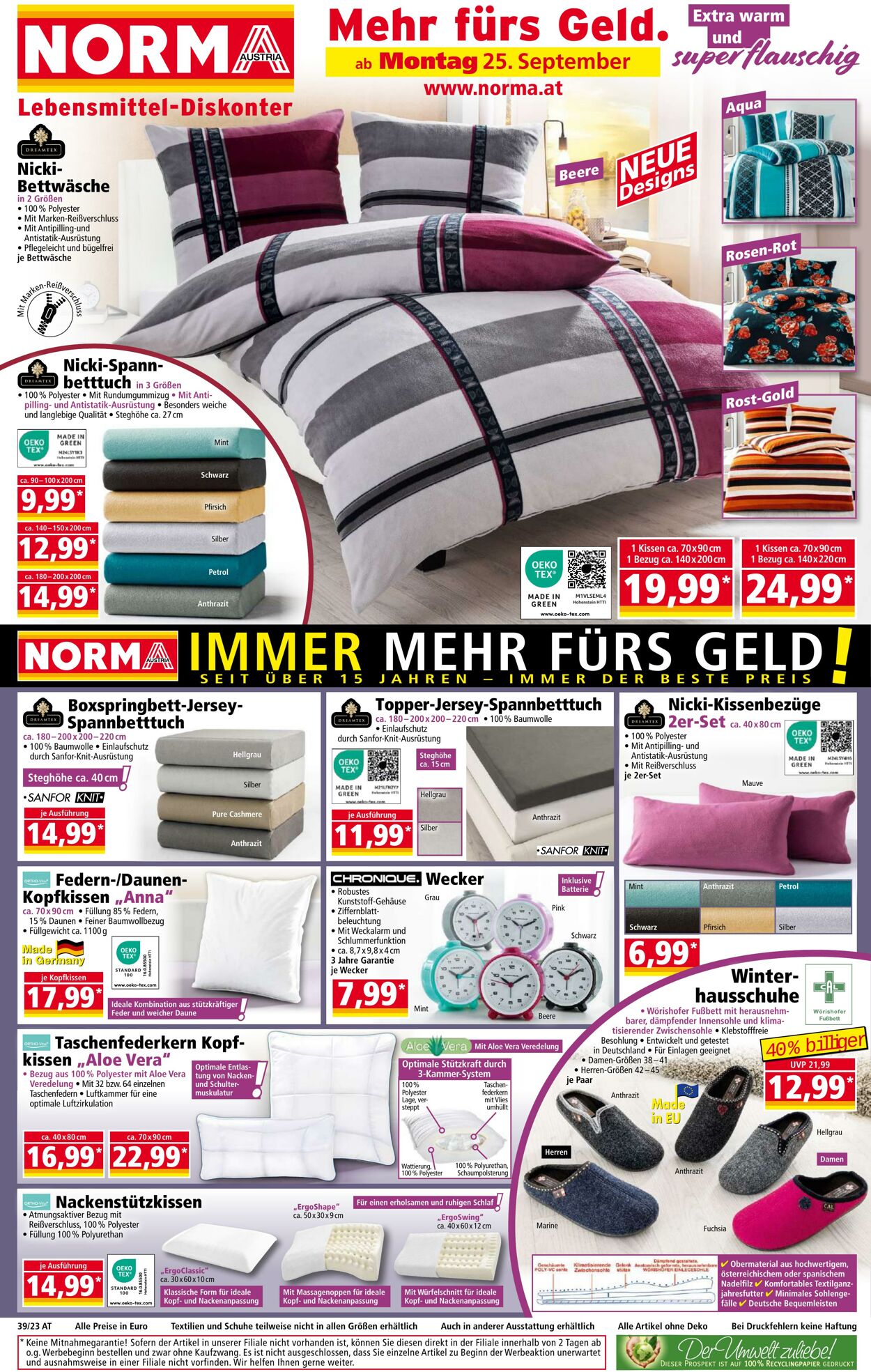 Prospekt Norma 25.09.2023 - 01.10.2023