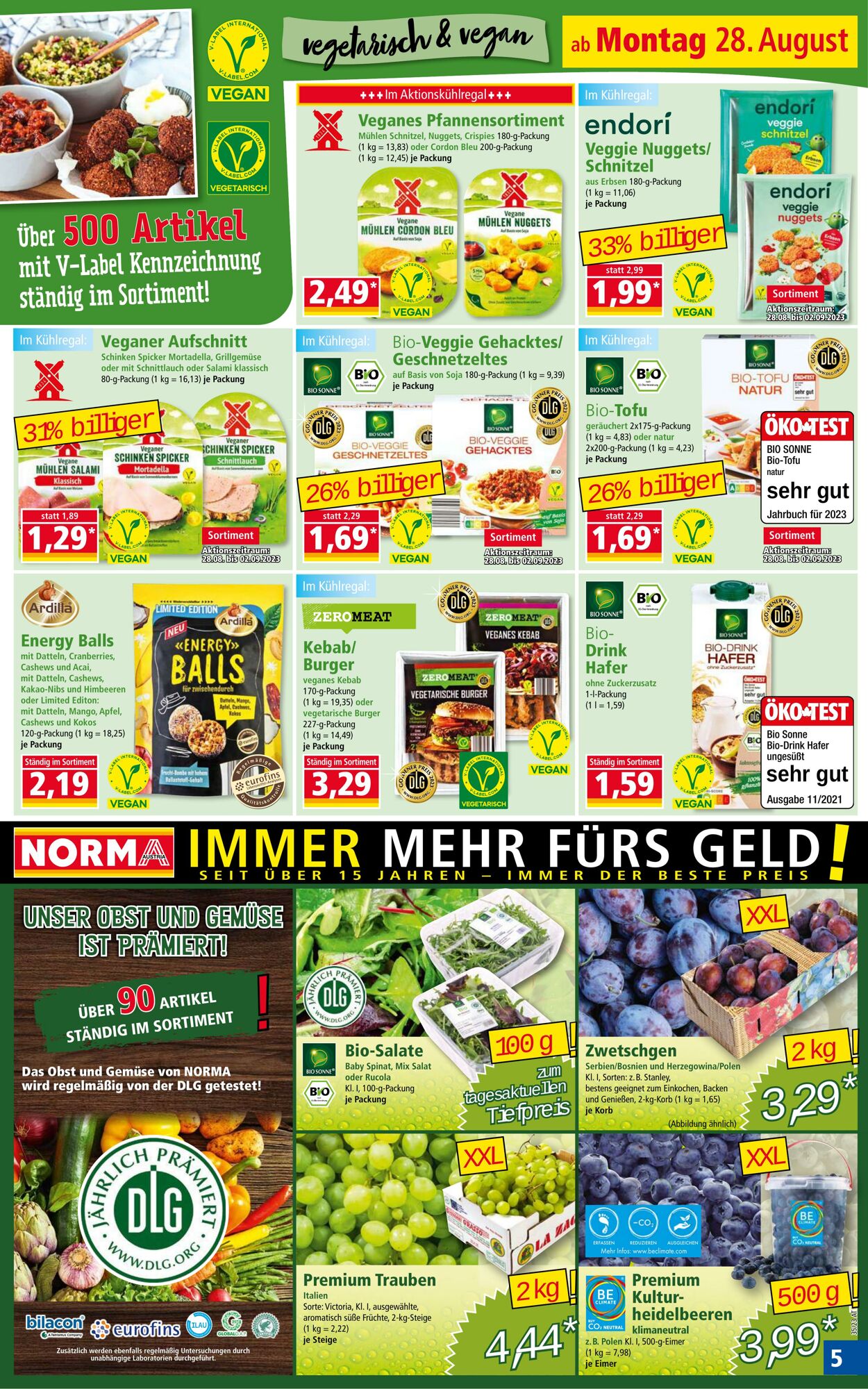Prospekt Norma 28.08.2023 - 03.09.2023