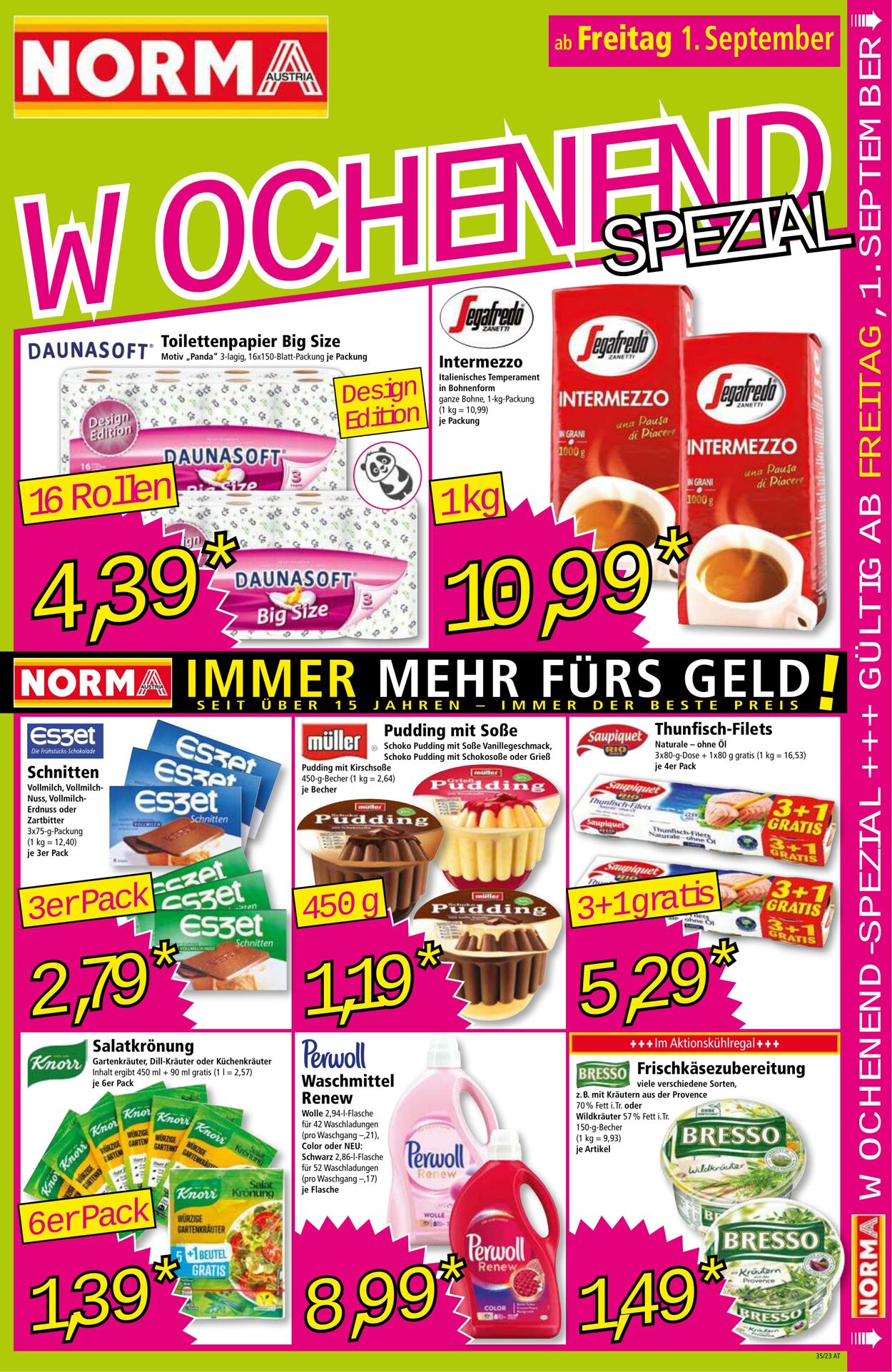 Prospekt Norma 28.08.2023 - 03.09.2023