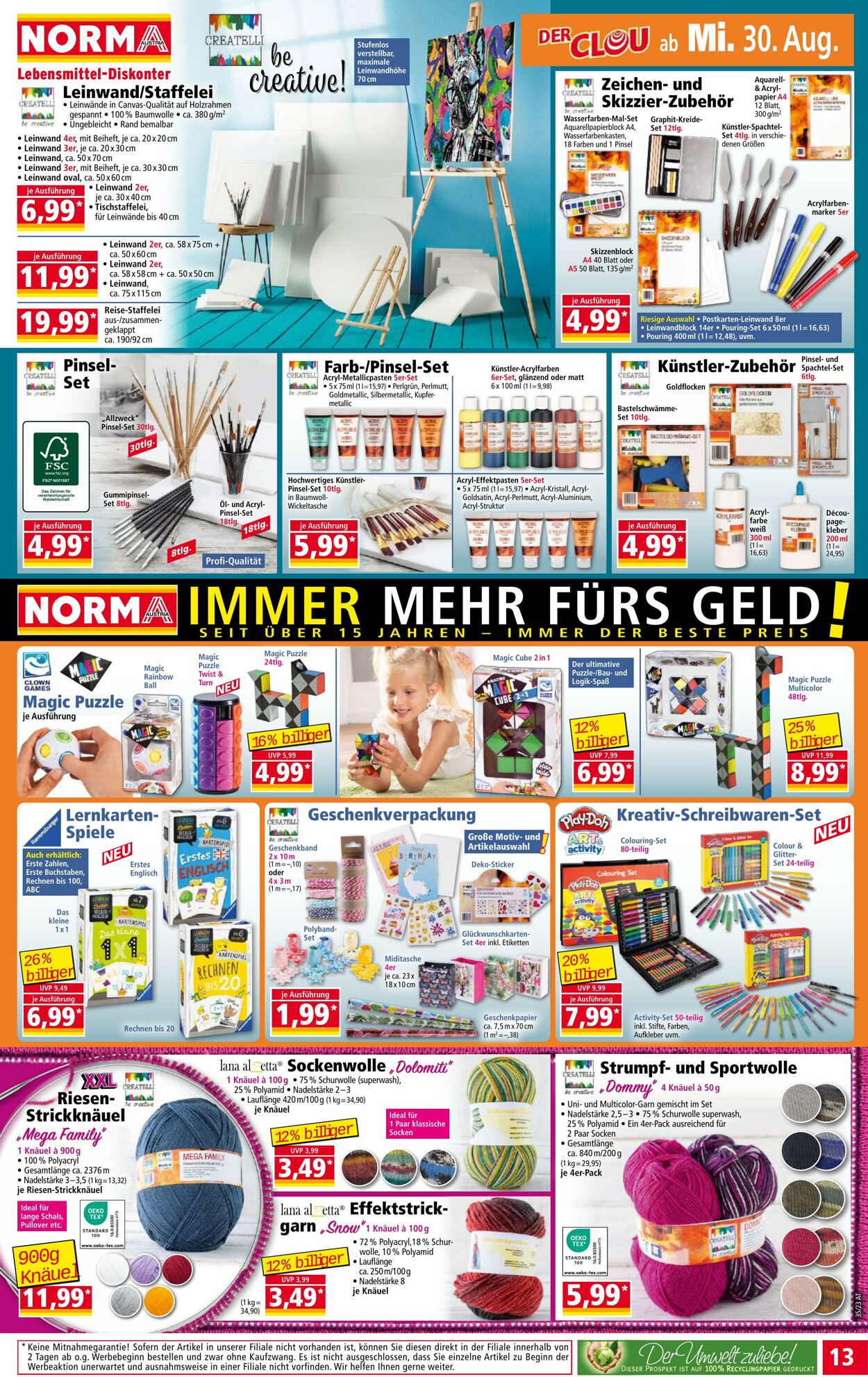 Prospekt Norma 28.08.2023 - 03.09.2023