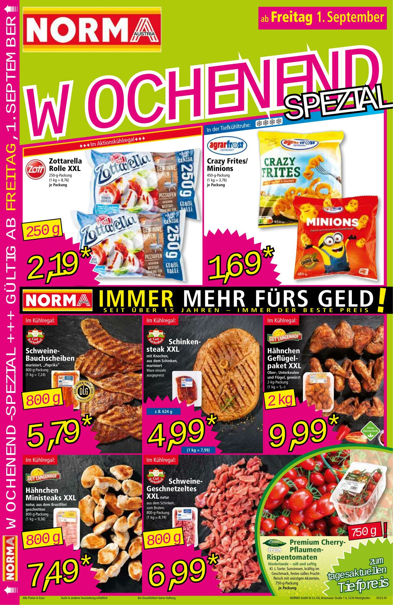 Prospekt Norma 28.08.2023 - 03.09.2023