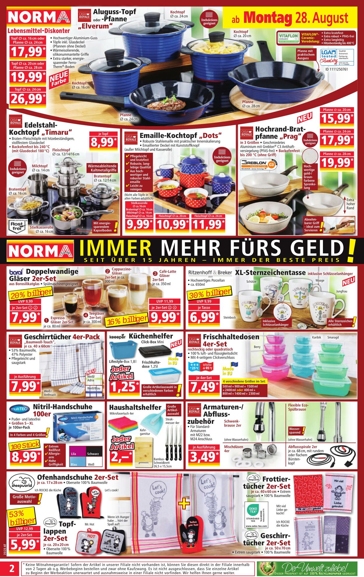 Prospekt Norma 28.08.2023 - 03.09.2023