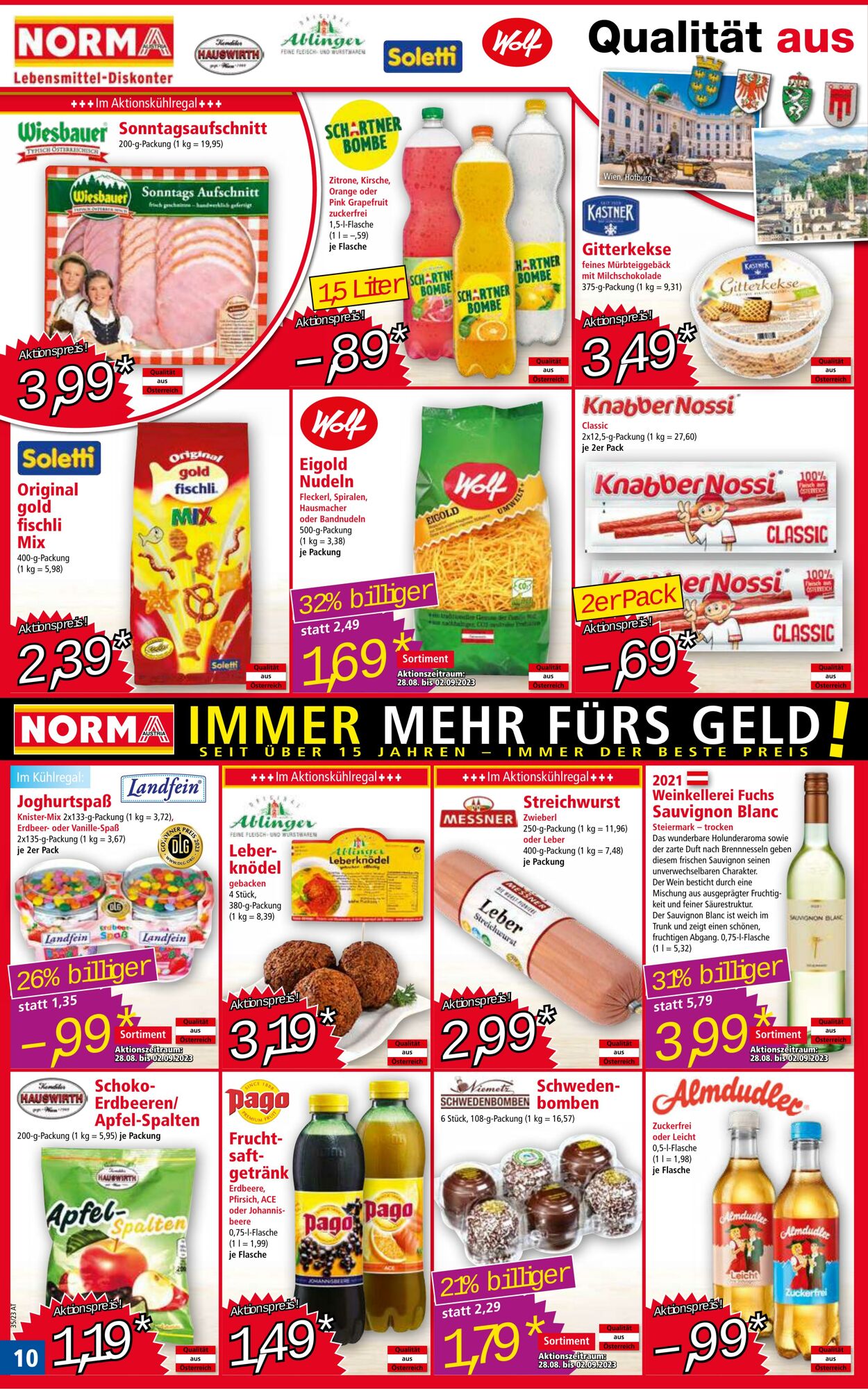 Prospekt Norma 28.08.2023 - 03.09.2023