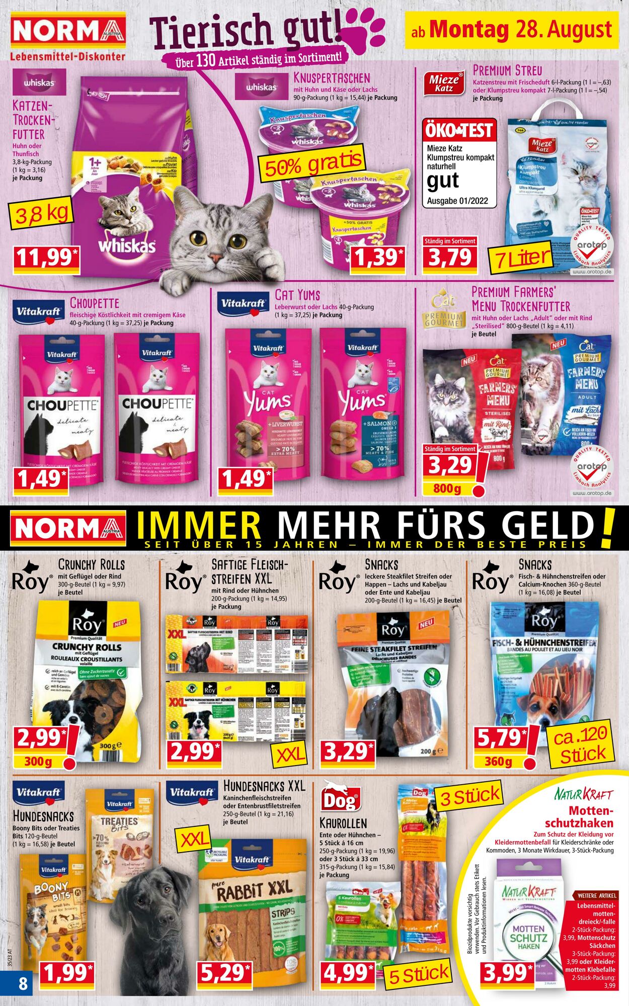 Prospekt Norma 28.08.2023 - 03.09.2023