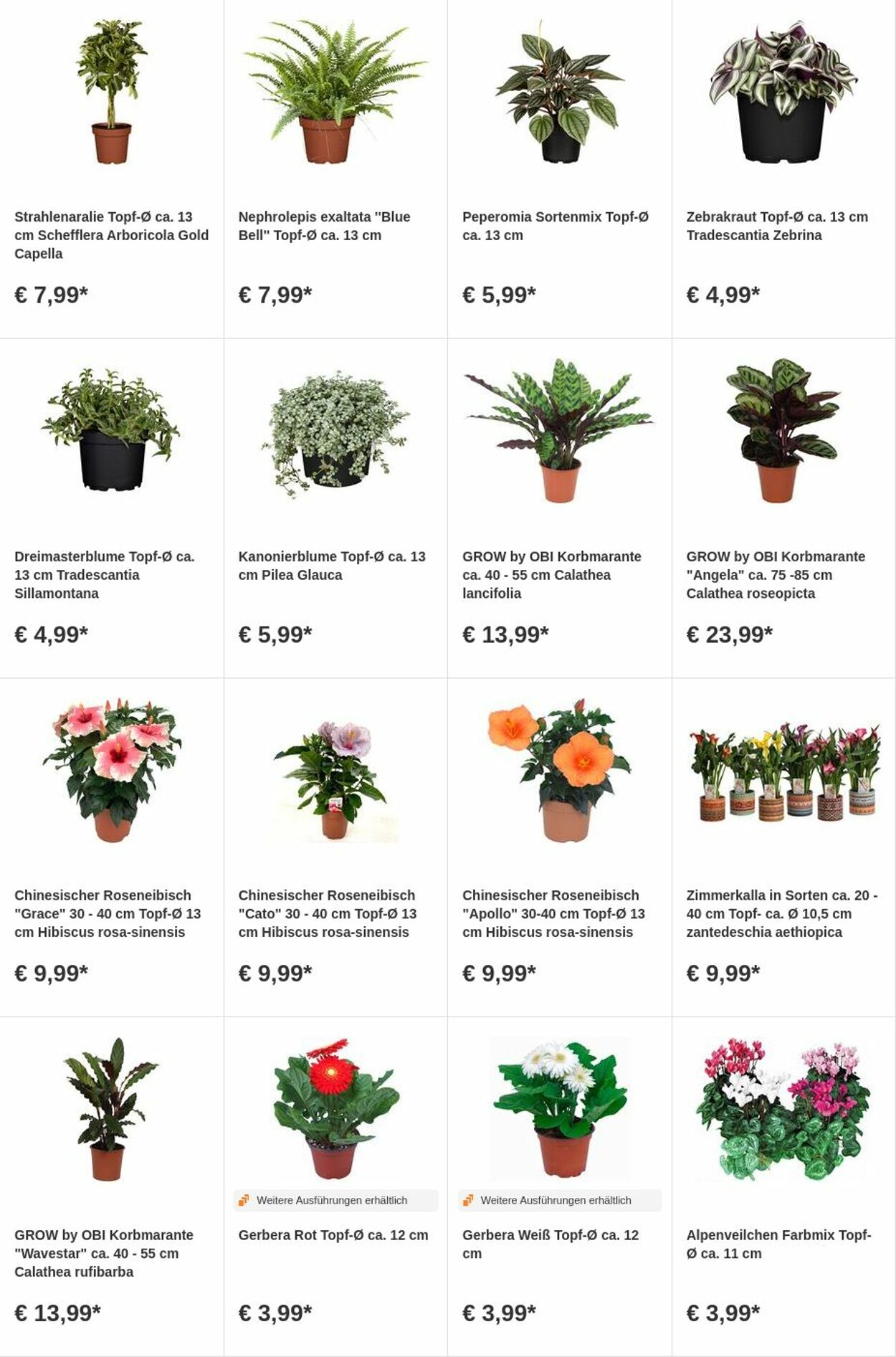 Prospekt OBI 21.08.2023 - 03.09.2023