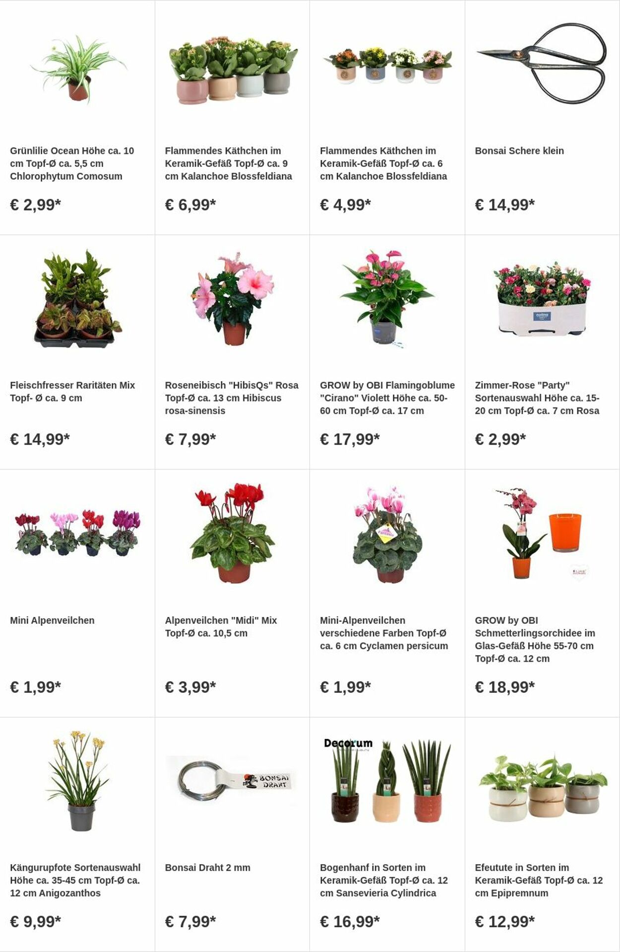 Prospekt OBI 21.08.2023 - 03.09.2023