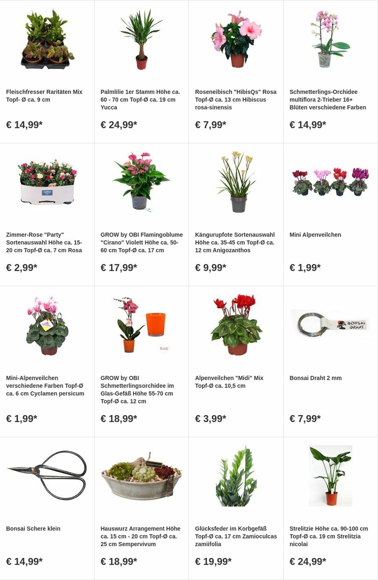 Prospekt OBI 31.07.2023 - 13.08.2023