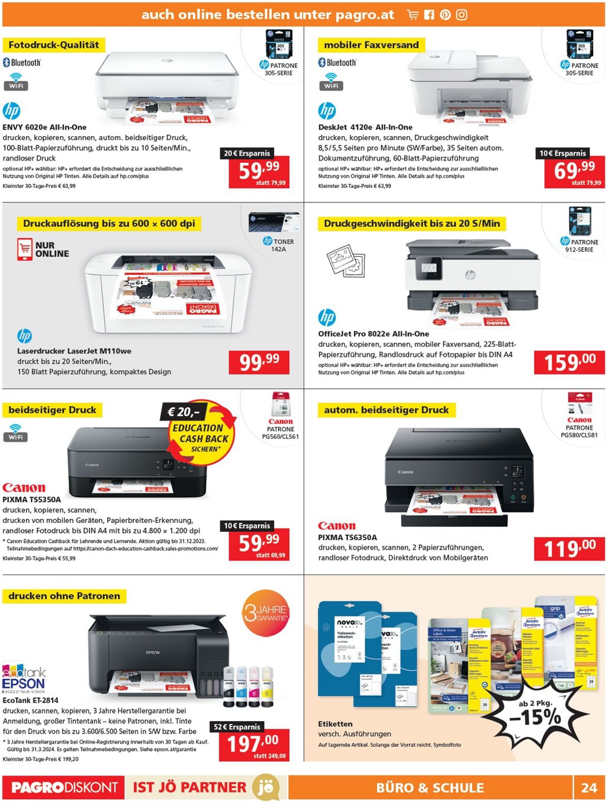 Prospekt Pagro 31.08.2023 - 20.09.2023