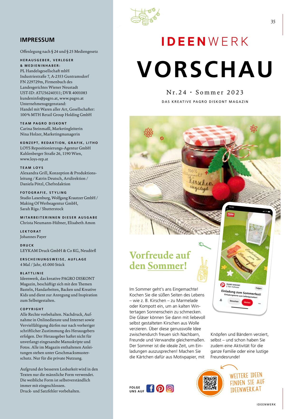 Prospekt Pagro 01.03.2023 - 19.05.2023